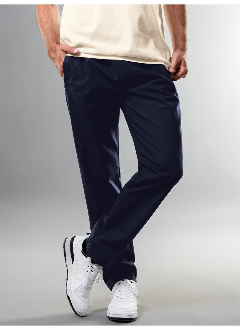 Jerseyhose TRIGEMA Freizeithose aus 100% Baumwolle