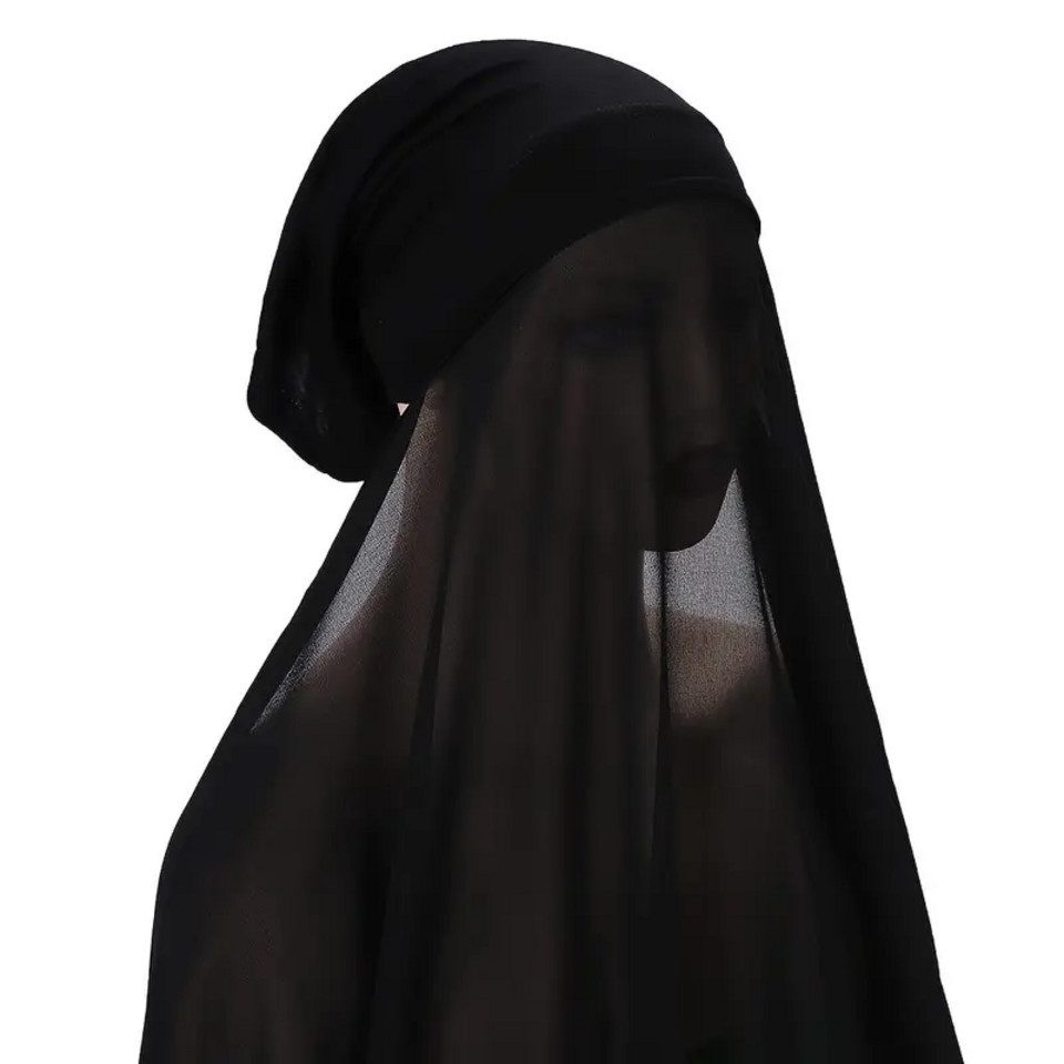 Aymasal Kopftuch 2 in1 Chiffon Hijab günstig online kaufen