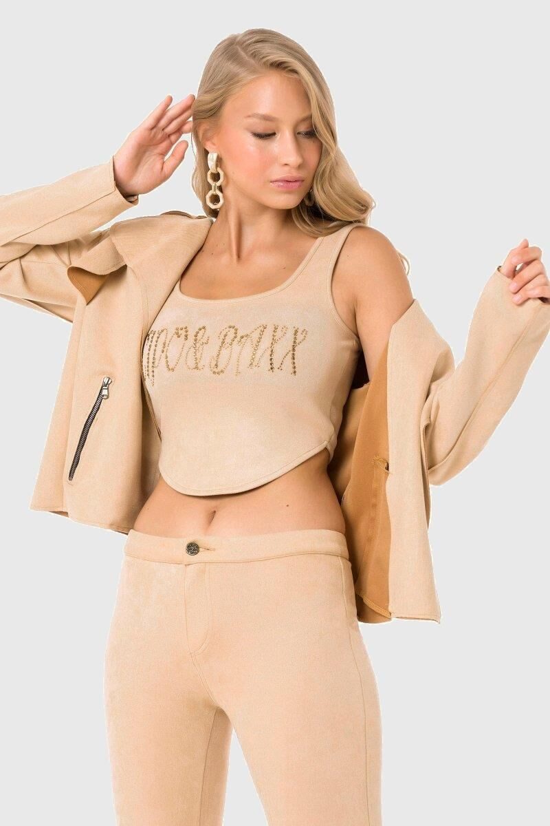 Cipo & Baxx Lederimitatjacke Jacken in Wildleder-Optik