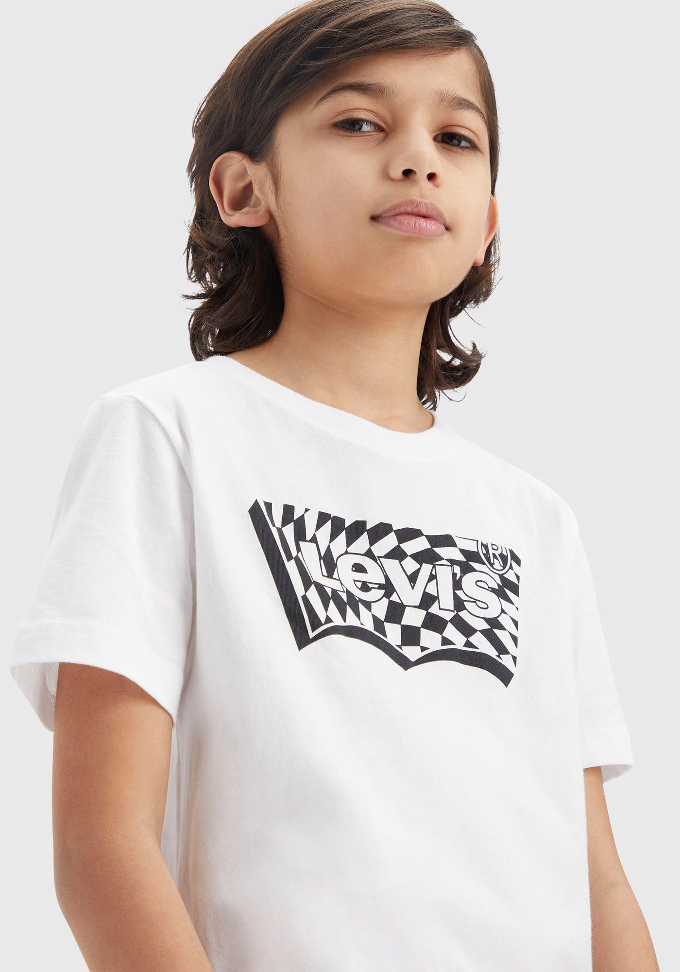 Levi's® Kids T-Shirt CHECKERED BATWING for TEE BOYS LVB