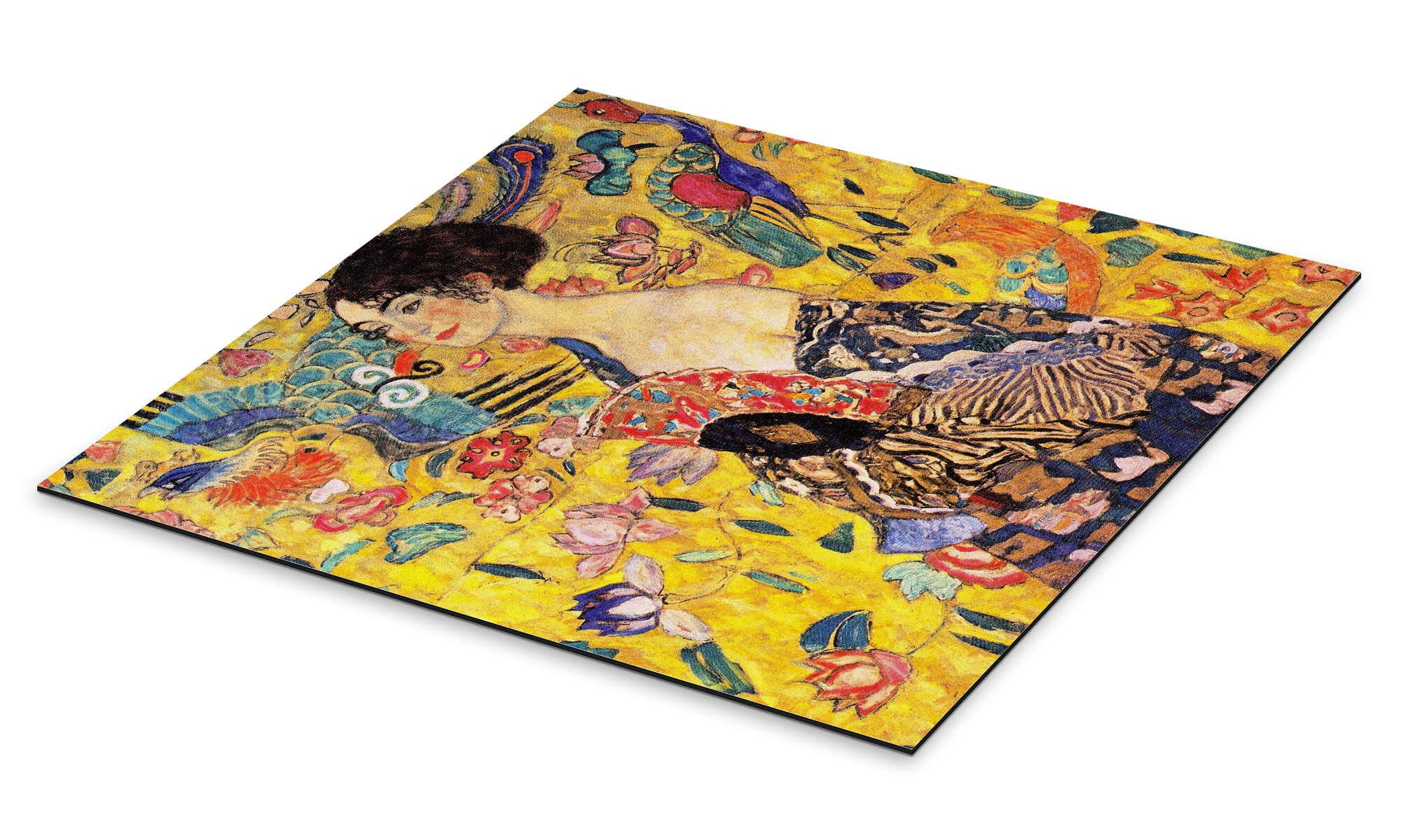 Posterlounge Poster Gustav Klimt, Dame mit günstig online kaufen