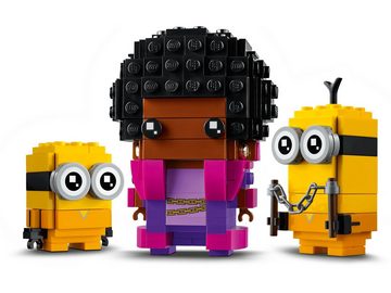 LEGO® Konstruktionsspielsteine LEGO® BrickHeadz 40421 Belle Bottom, Kevin & Bob, (309 St)