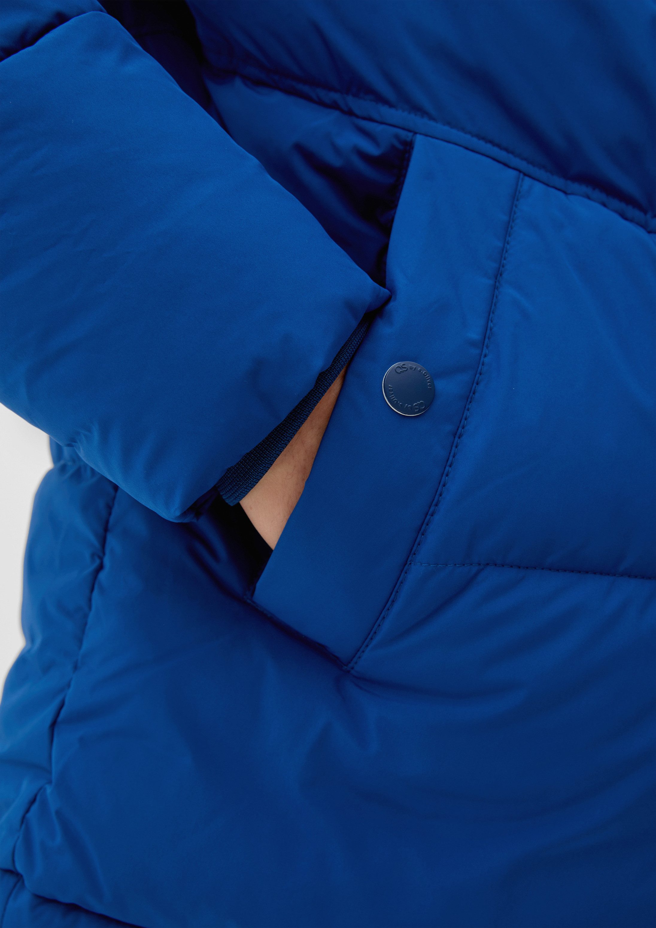 QS Funktionsjacke Outdoor-Jacke Steppjacke mit Kapuze