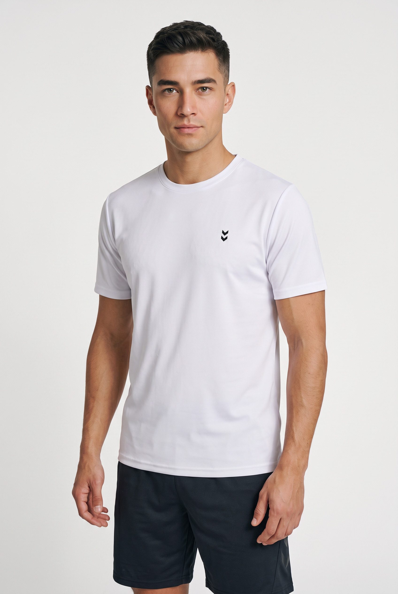 hummel Trainingsshirt HMLPULSE TRAINING T-SHIRT S/S kurze Ärmel, atmungsaktiv, schnell trocknend