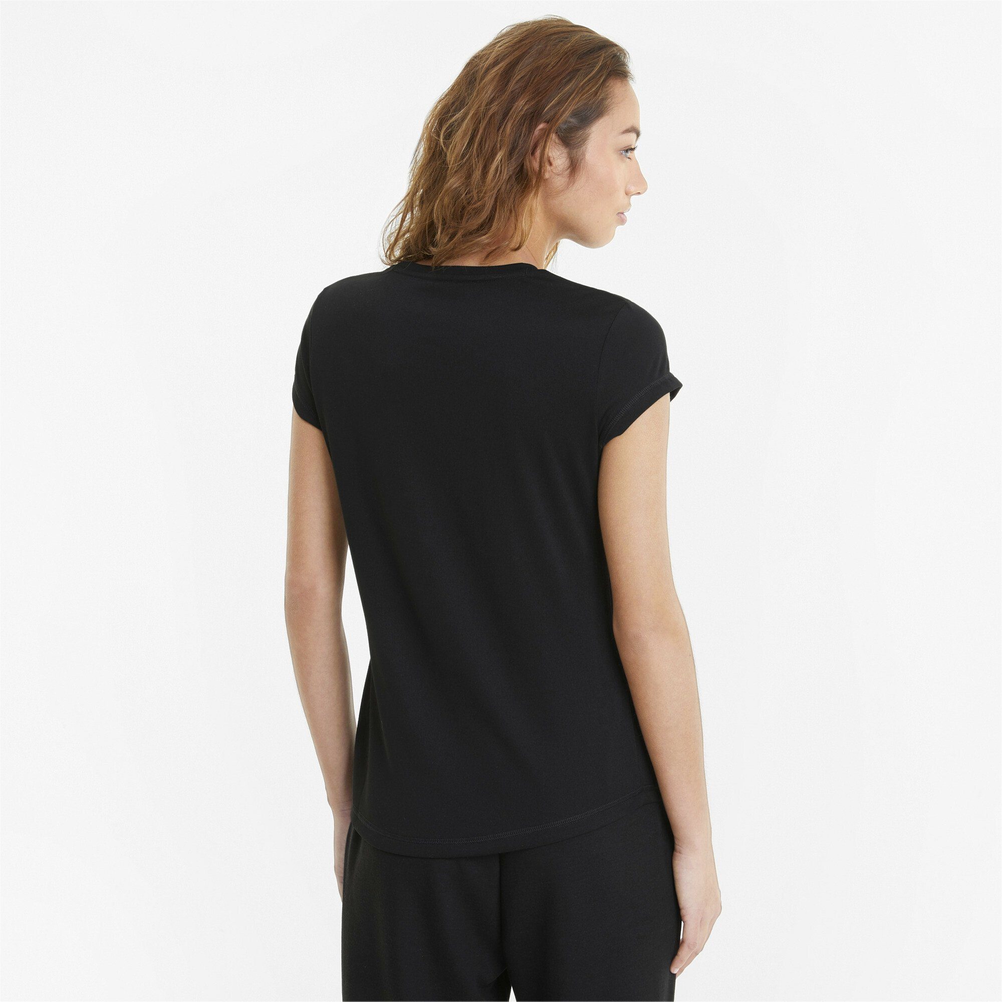 PUMA T-Shirt Black T-Shirt Damen Active