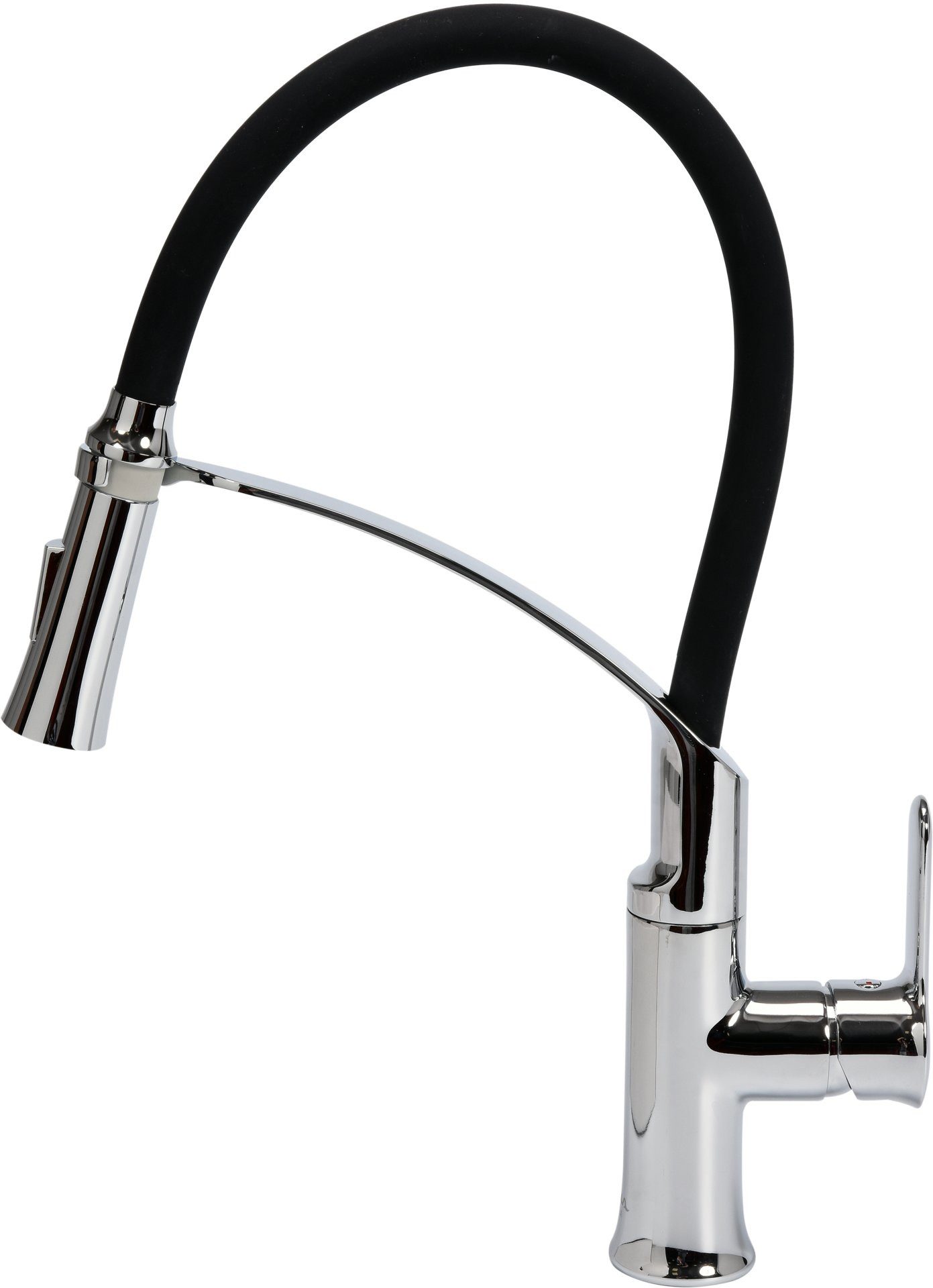 Küchenarmatur Küchenarmatur Flexible 2, schwarz, Wasserhahn, Spültischarmatur