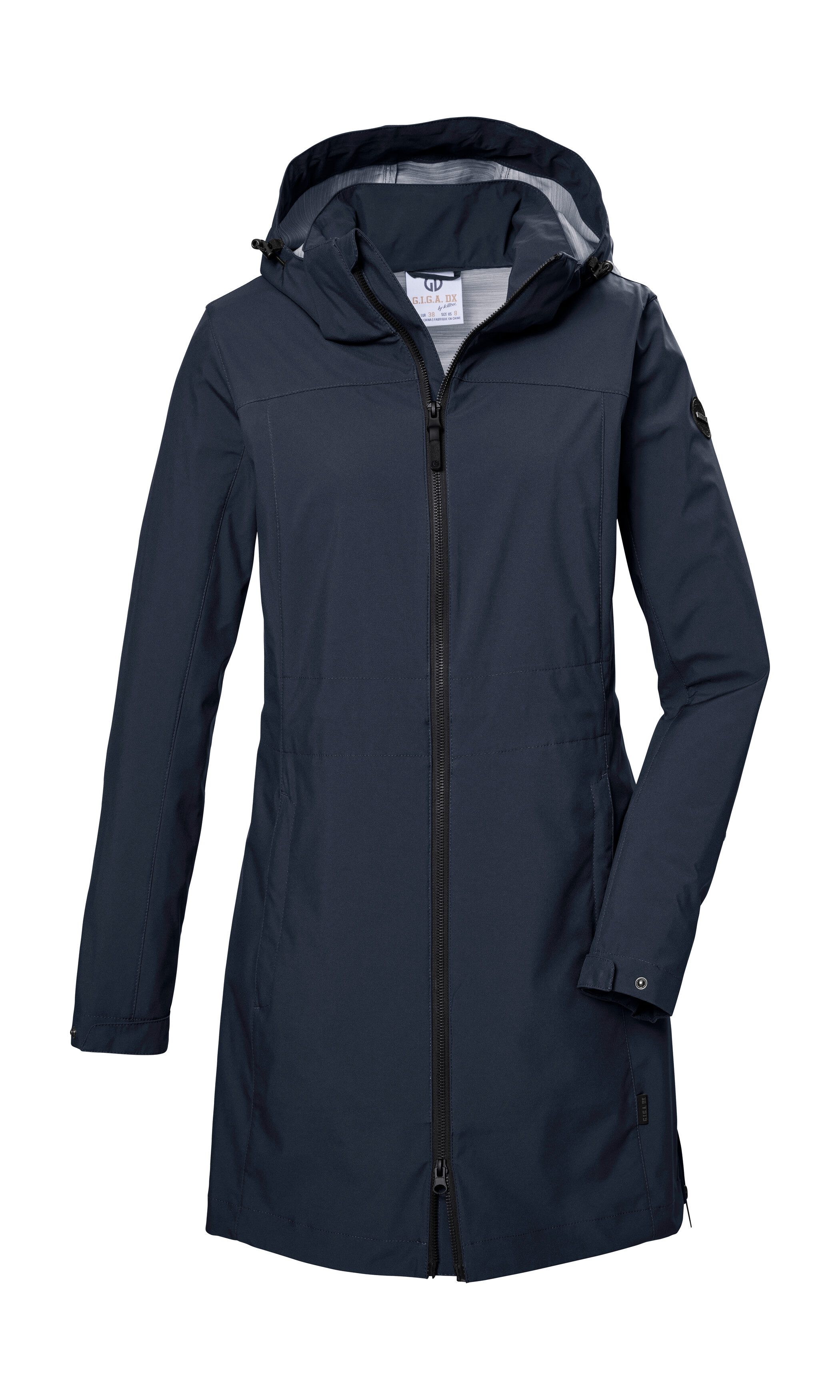 G.I.G.A. DX by killtec Softshellparka GS 76 WMN SFTSHLL PRK Wasserdichter, atmungsaktiver Softshell Parka, PFAS-frei imprägniert