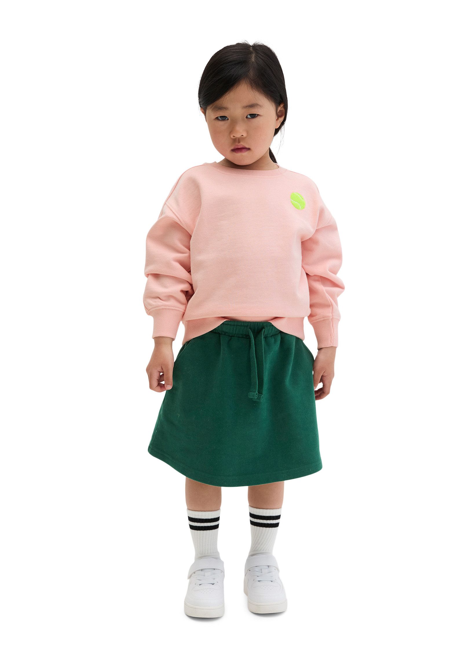 Marc O'Polo Sweatshirt mit beidseitigen Tennisball-Highlights