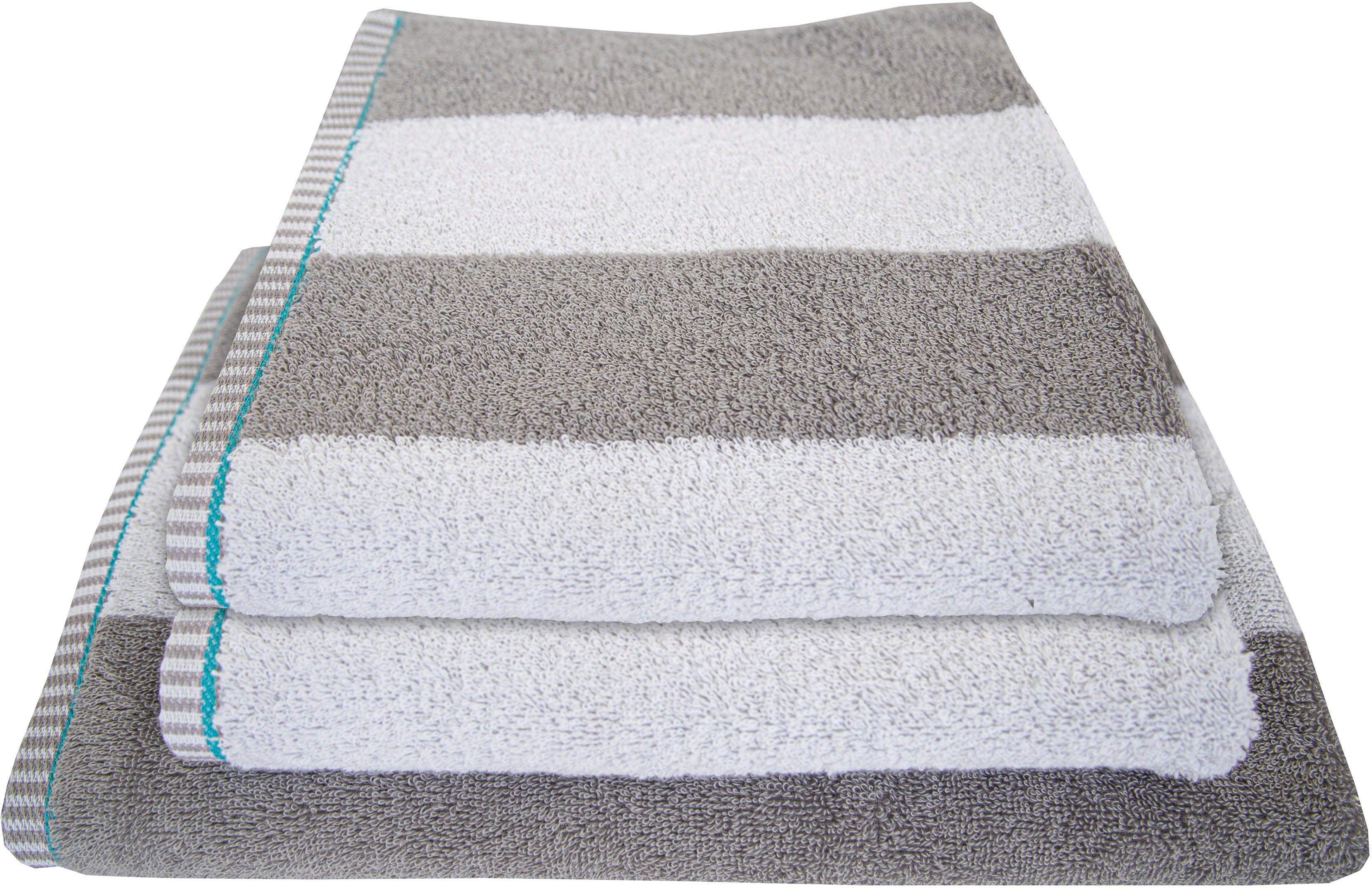 Dyckhoff Duschtuch "Maritim, Block Stripe" günstig online kaufen