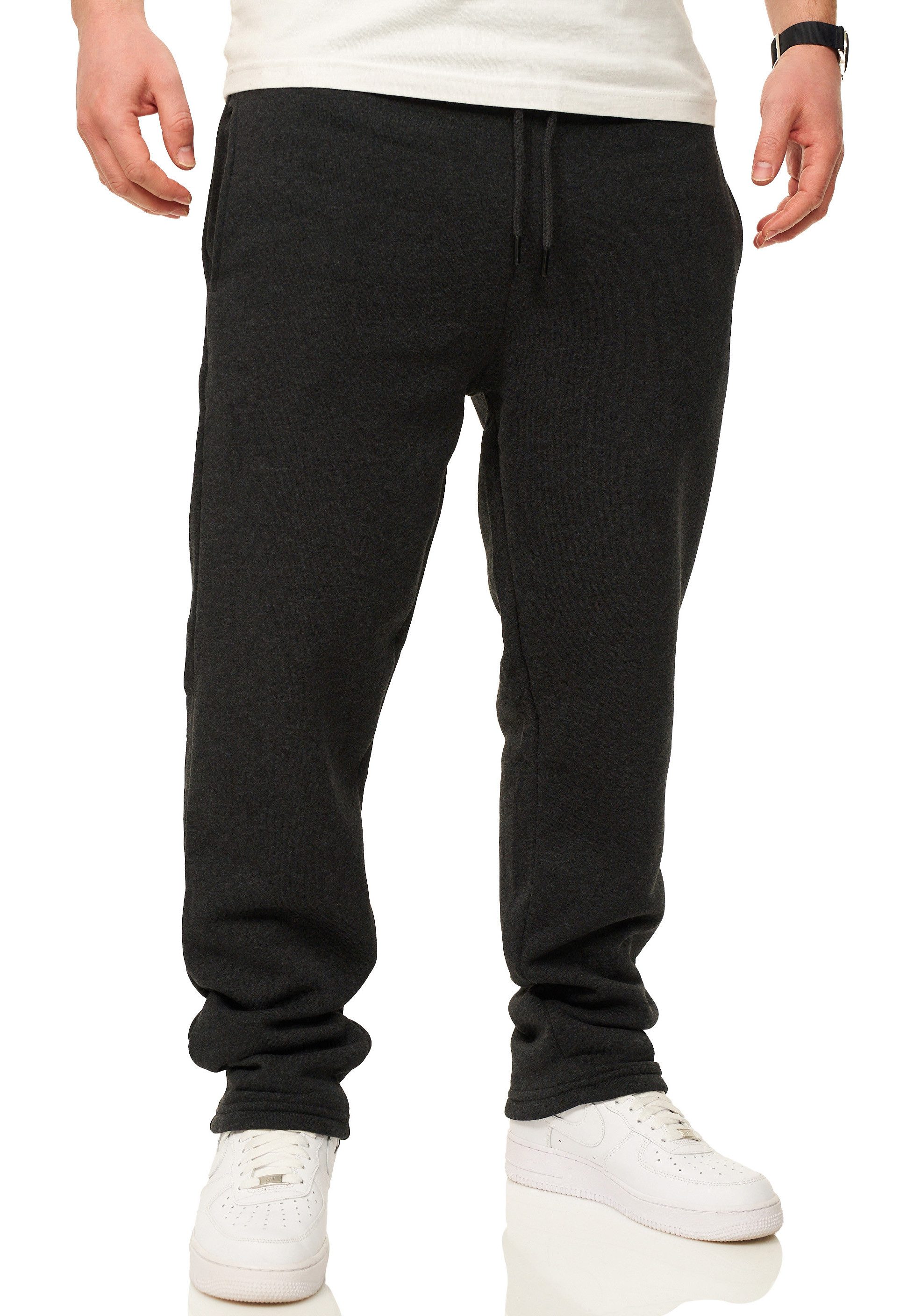 Jogginghose im Straight-Fit als Lange Sweatpants Trainingshose