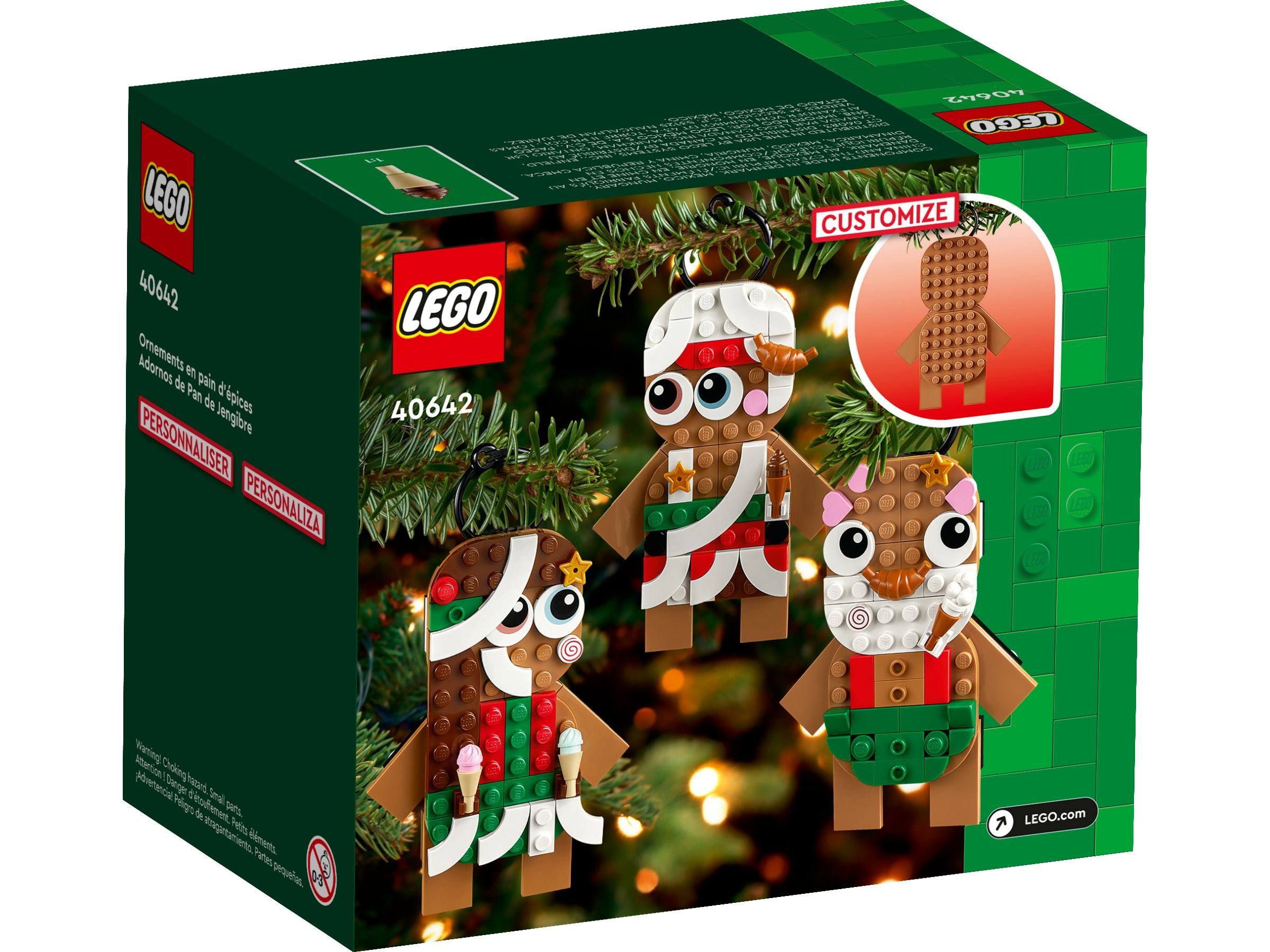 LEGO® LEGO® 40642 Lebkuchenmännchen Konstruktionsspielsteine günstig online kaufen