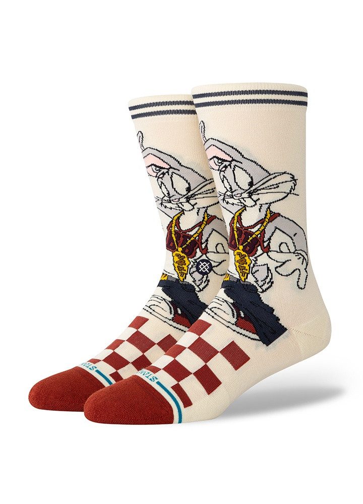 Stance Socken Tagessocke Crew Bugs Bunny weiss - 1 Paar günstig online kaufen