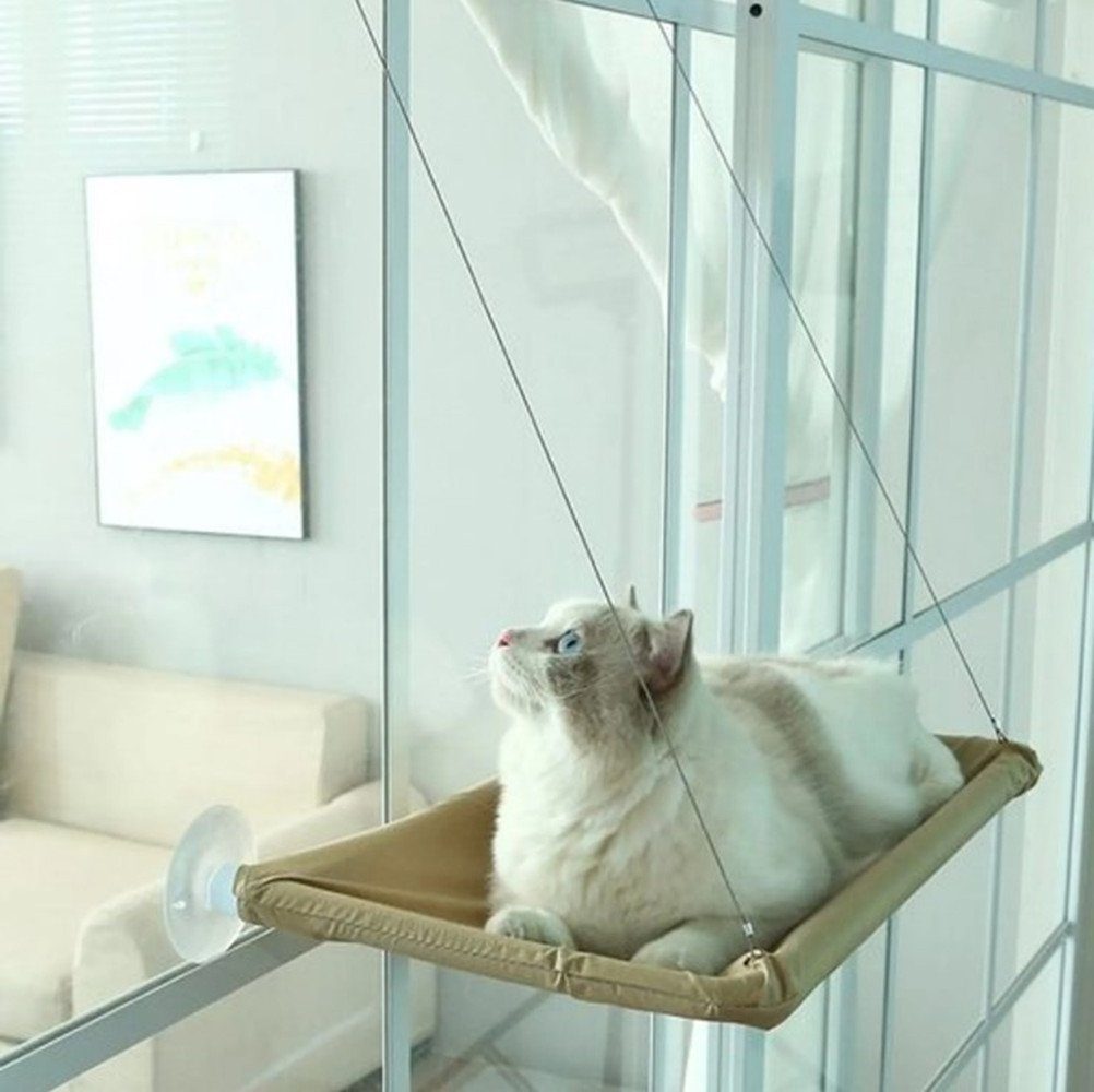 XDeer Katzen-Hängematte Katzen-Hängematte Fensterliege,Katzen Fensterbrett, günstig online kaufen