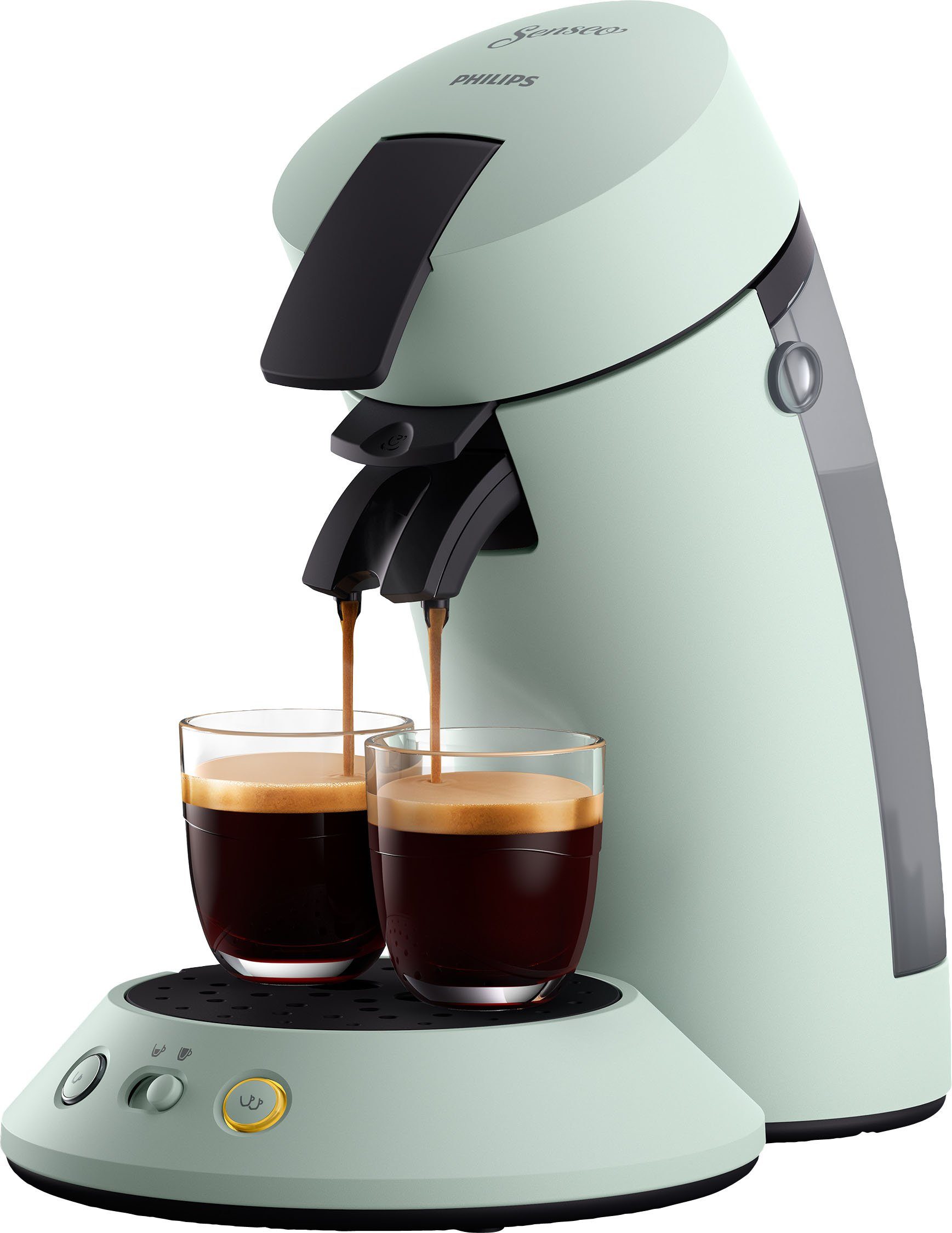 Philips Senseo Kaffeepadmaschine Original Plus CSA210/20, inkl.  Gratis-Zugaben im Wert von 5,- UVP