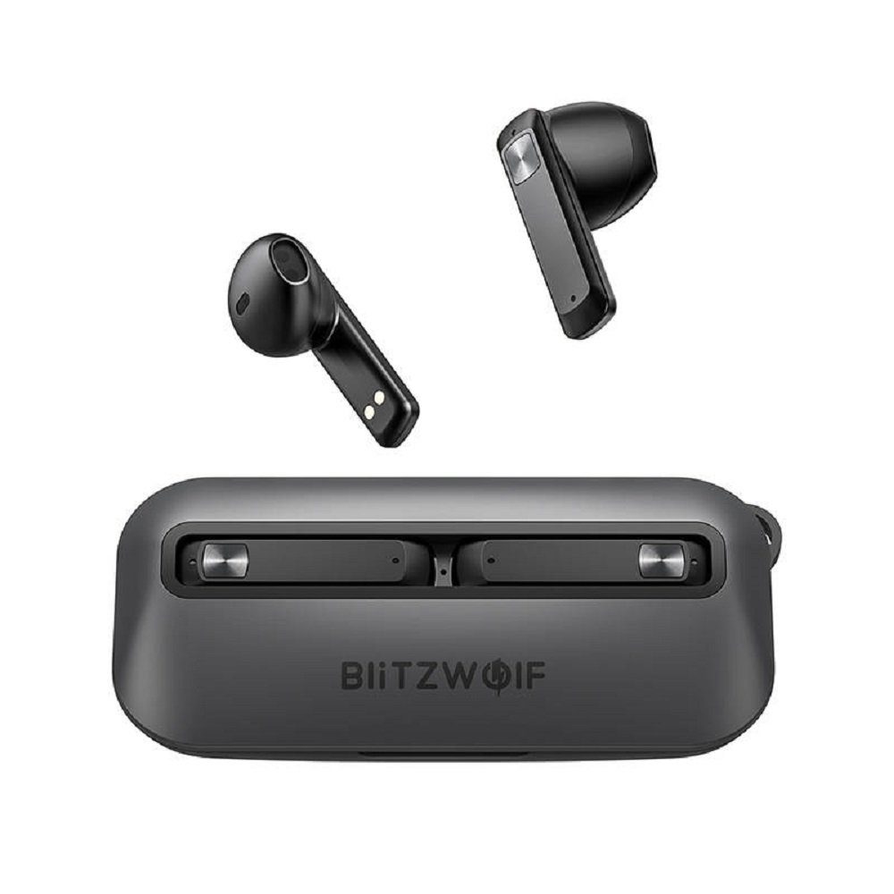 In-Ear-Kopfhörer Hi-Fi IPX4 Schwarz BLiTZWOLF BW-FPE1 In-Ear wireless Kopfhörer V5.0 Bluetooth TWS