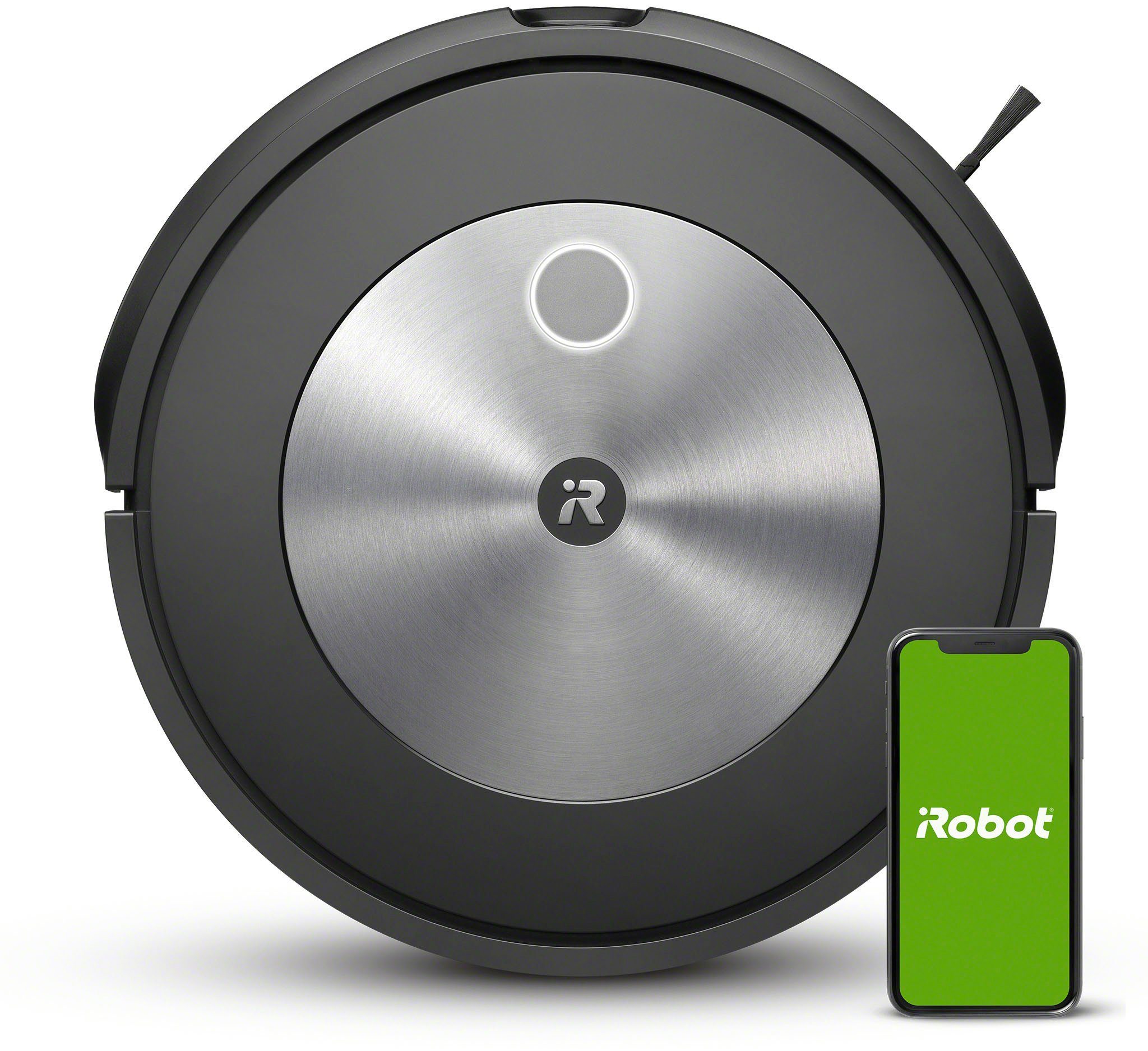 iRobot beutellos, Roomba® Objekterkennung Kartierung, Saugroboter (j7158), j7 WLAN-fähig,