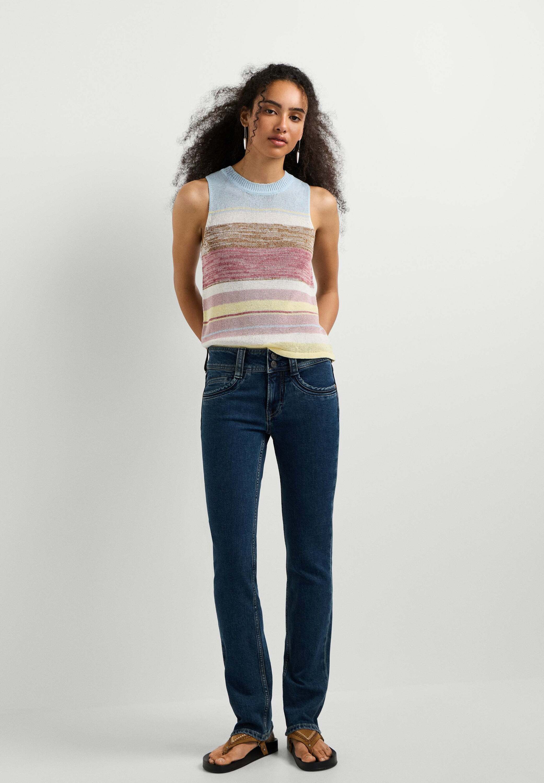 Pepe Jeans Slim-fit-Jeans slim fit jeans SLIM JEANS MW GEN