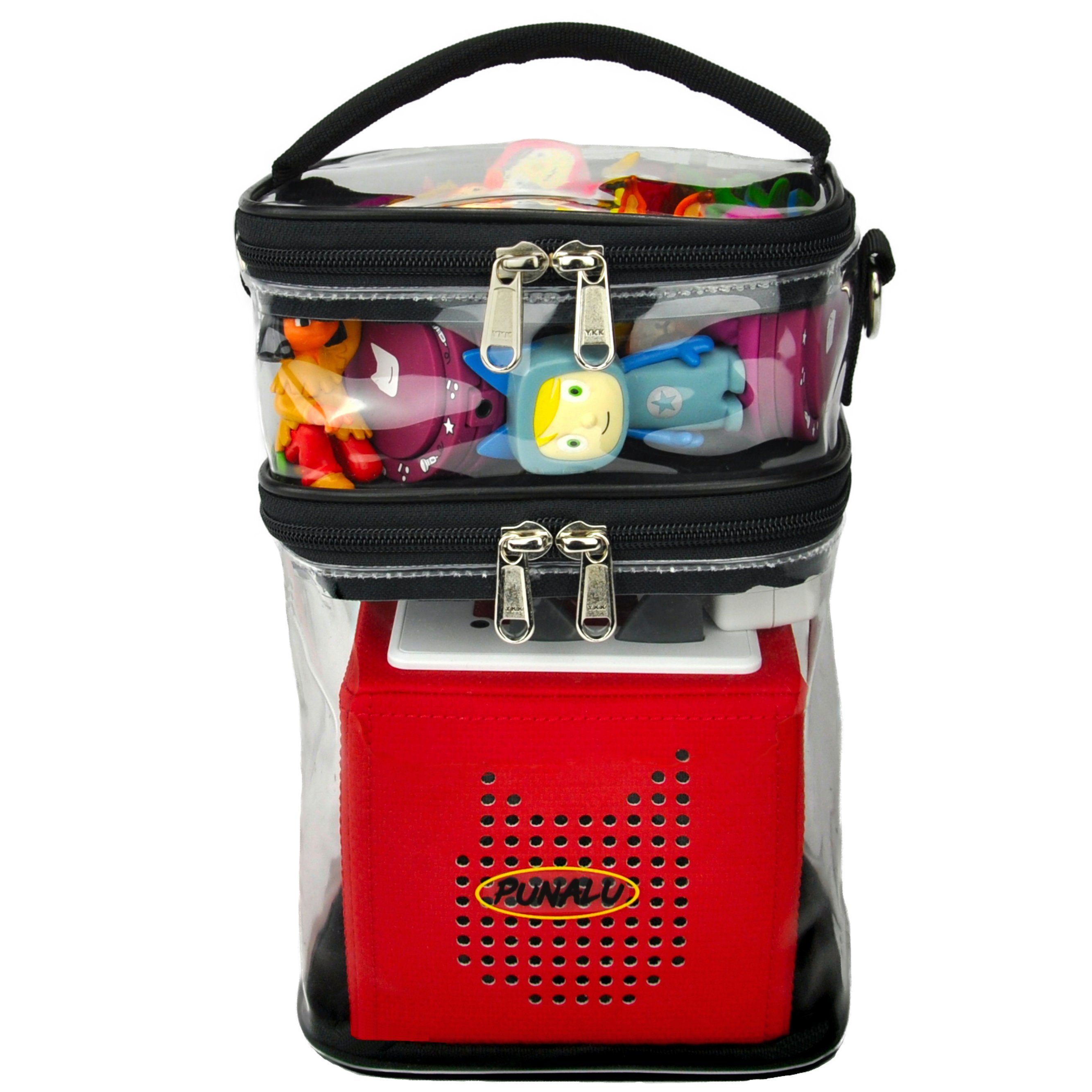 Aufbewahrungstasche Transparente Tasche für Toniebox, Toniebox Tasche