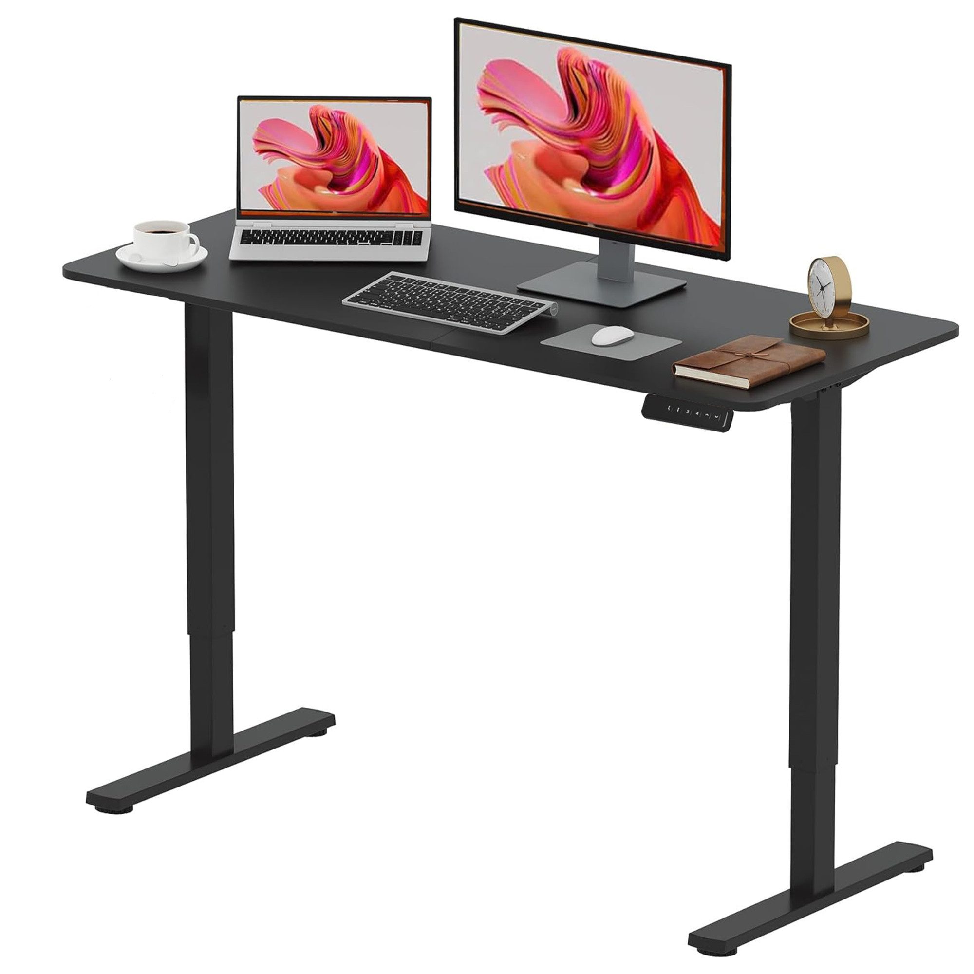 SANODESK Schreibtisch Elektrisch höhenverstellbarer Schreibtisch, Sitz-Steh günstig online kaufen