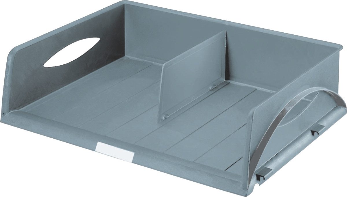 LEITZ Briefablage Ablagekorb Jumbo A3 grau (6 Stück)