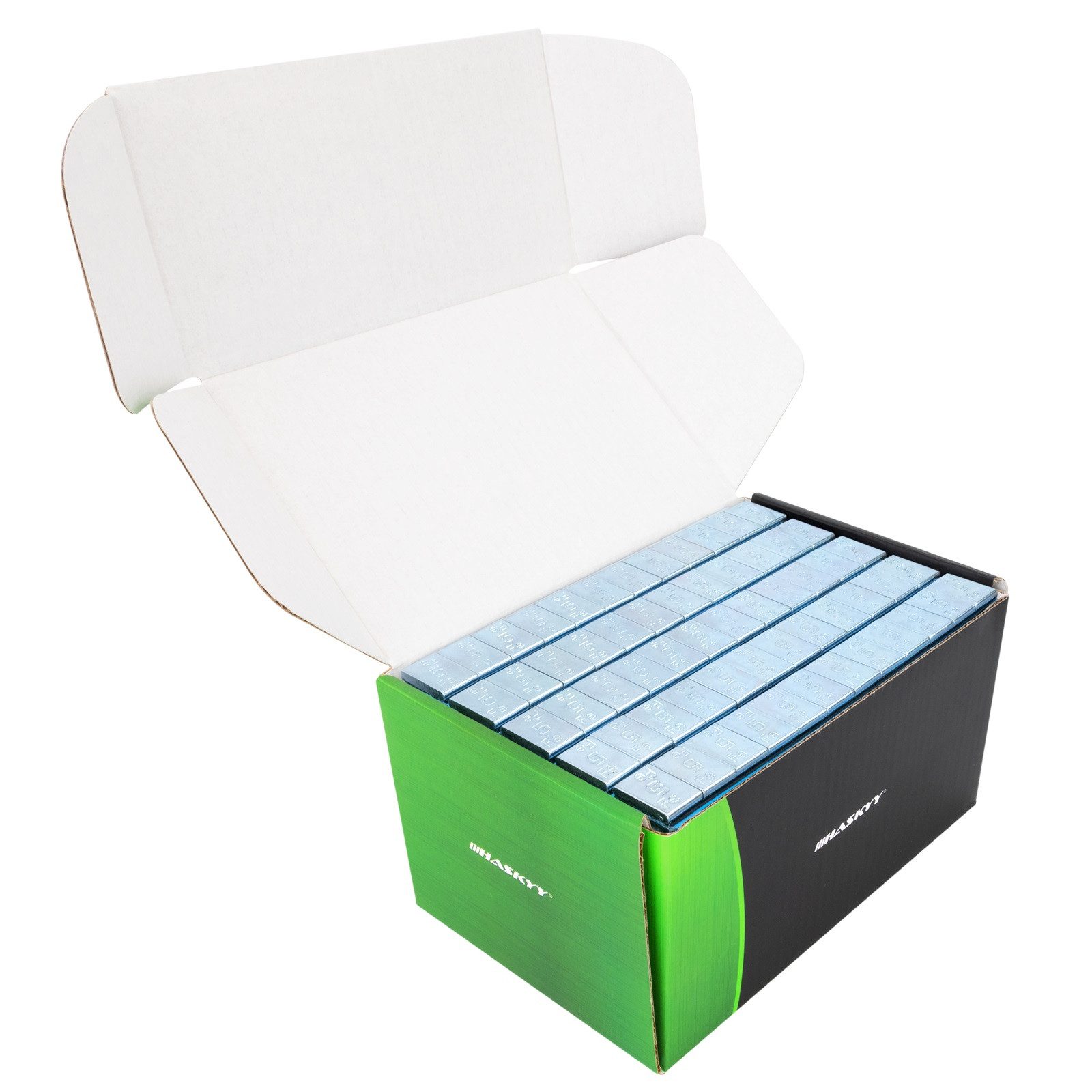 HASKYY Reifenmontagemaschine HASKYY Klebegewichte Auswuchtgewichte 100x Riegel 12x5g Alufelgen 6kg