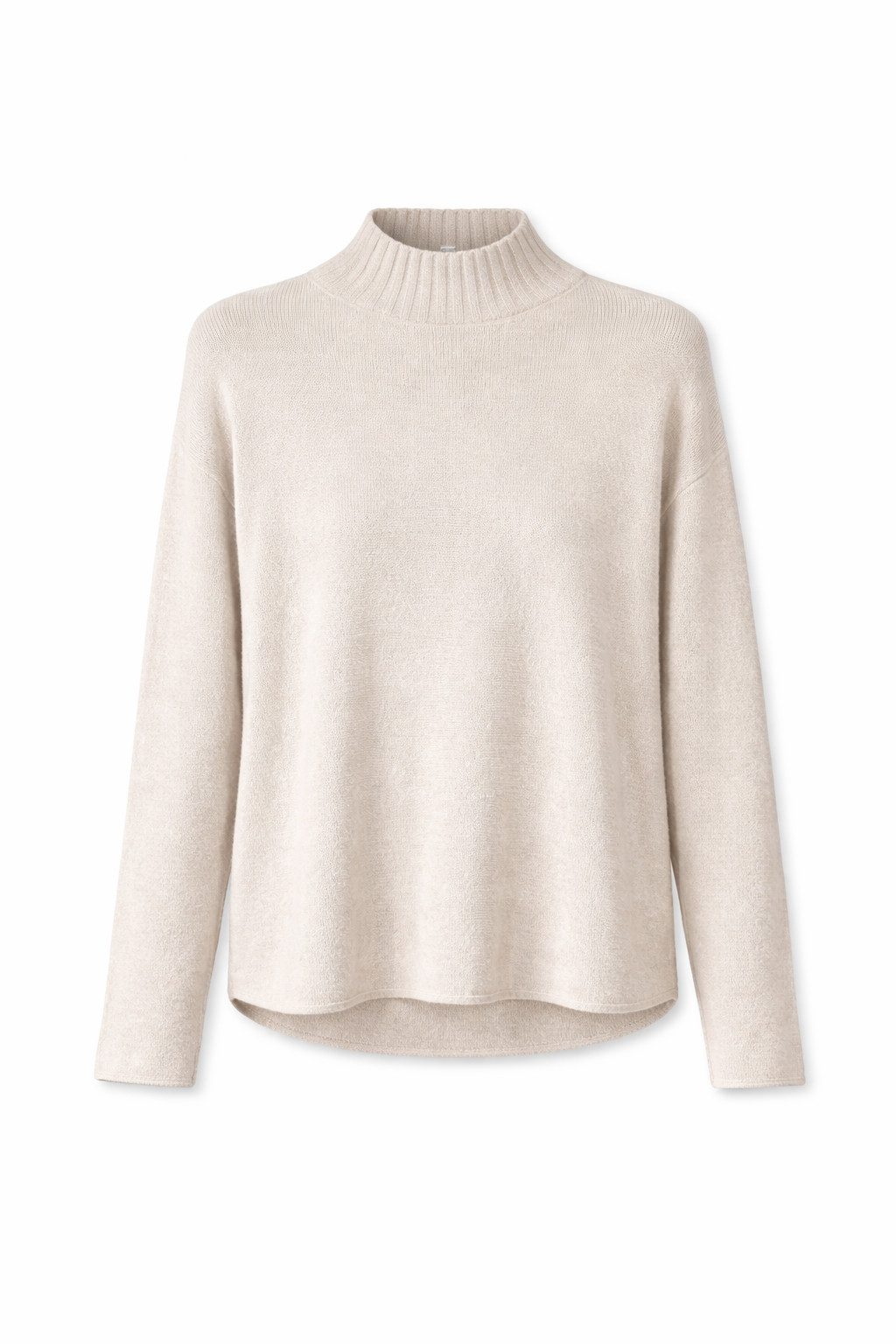 Strickpullover - Stehkragenpullover - Pullover Damen - Feinstrickpullover mit Kragen