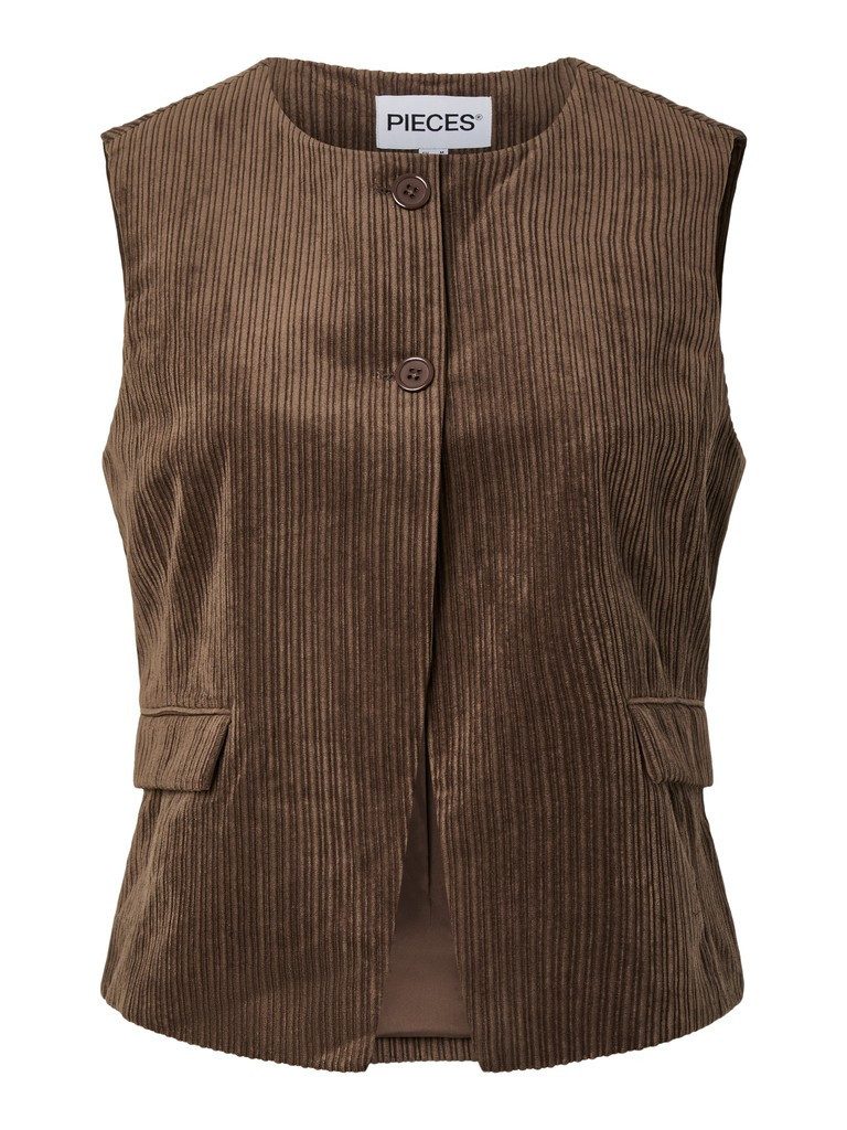 pieces Shirtweste PCAUDRE CORD VEST BC
