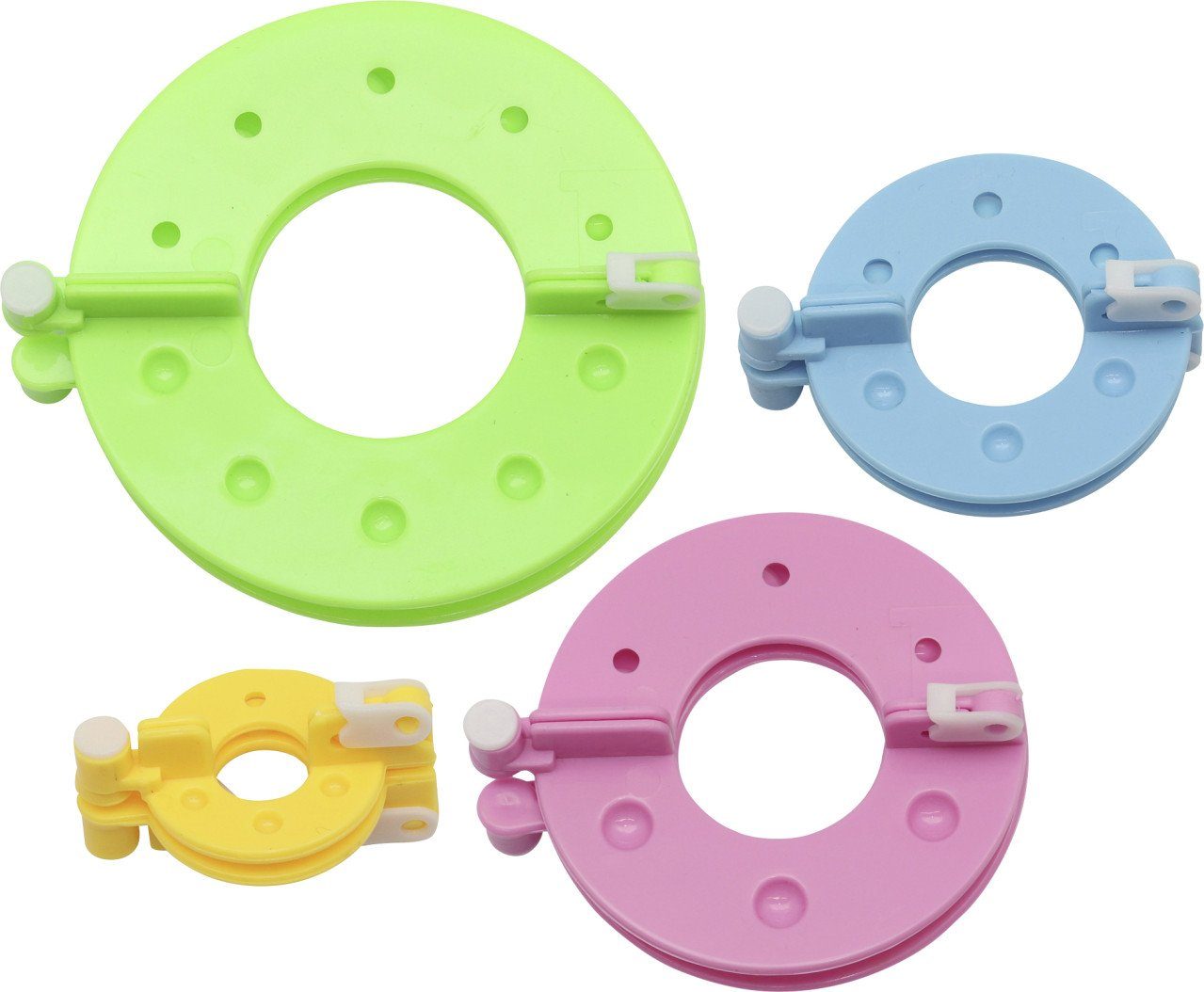 Bastelnaturmaterial Glorex Pompon-Maker 4 Größen