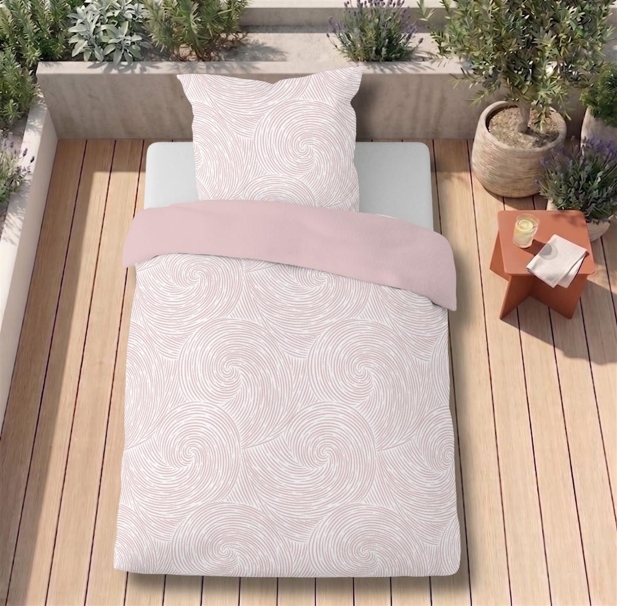 Carpe Sonno Bettwäsche TENCEL Lyocell kühlende Bettwäsche 135x200 155x220 Sommerbettwäsche, Lyocell, 2 teilig, OEKO-TEX Bettbezug seidenähnlich, Sommer Wendebettwäsche 135x200
