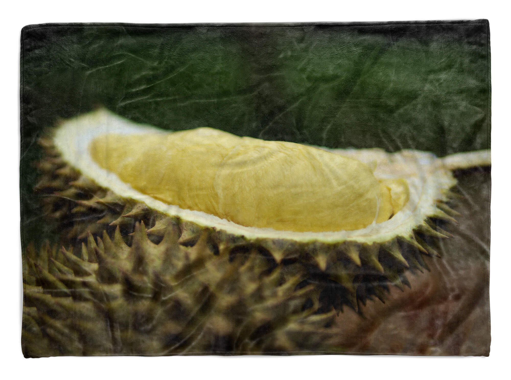 Fotomotiv Frucht Handtuch Exotische Kuscheldecke Saunatuch Baumwolle-Polyester-Mix Art Sinus M, Strandhandtuch mit Handtuch (1-St), Handtücher