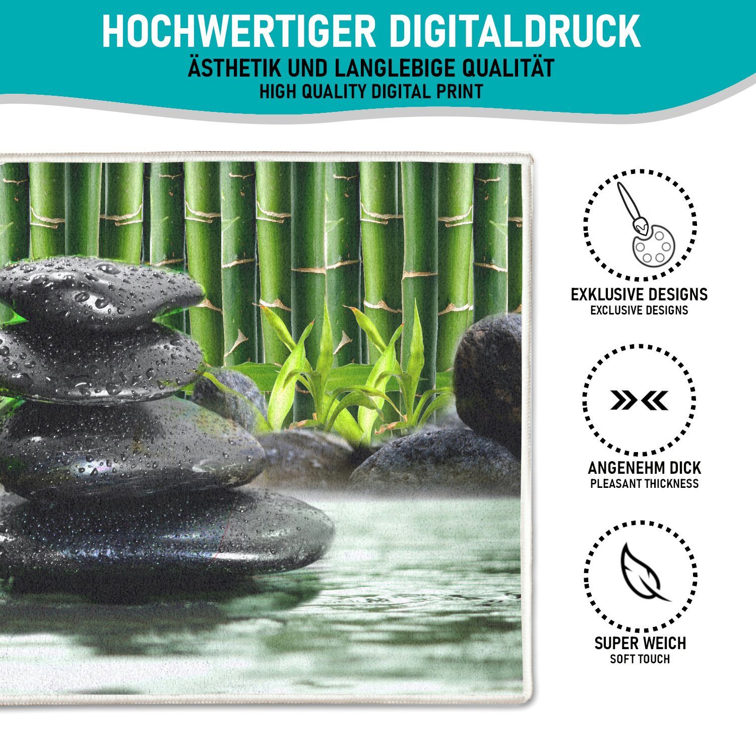 Arteneur Badematte Badematten, rutschhemmend, Polyester günstig online kaufen