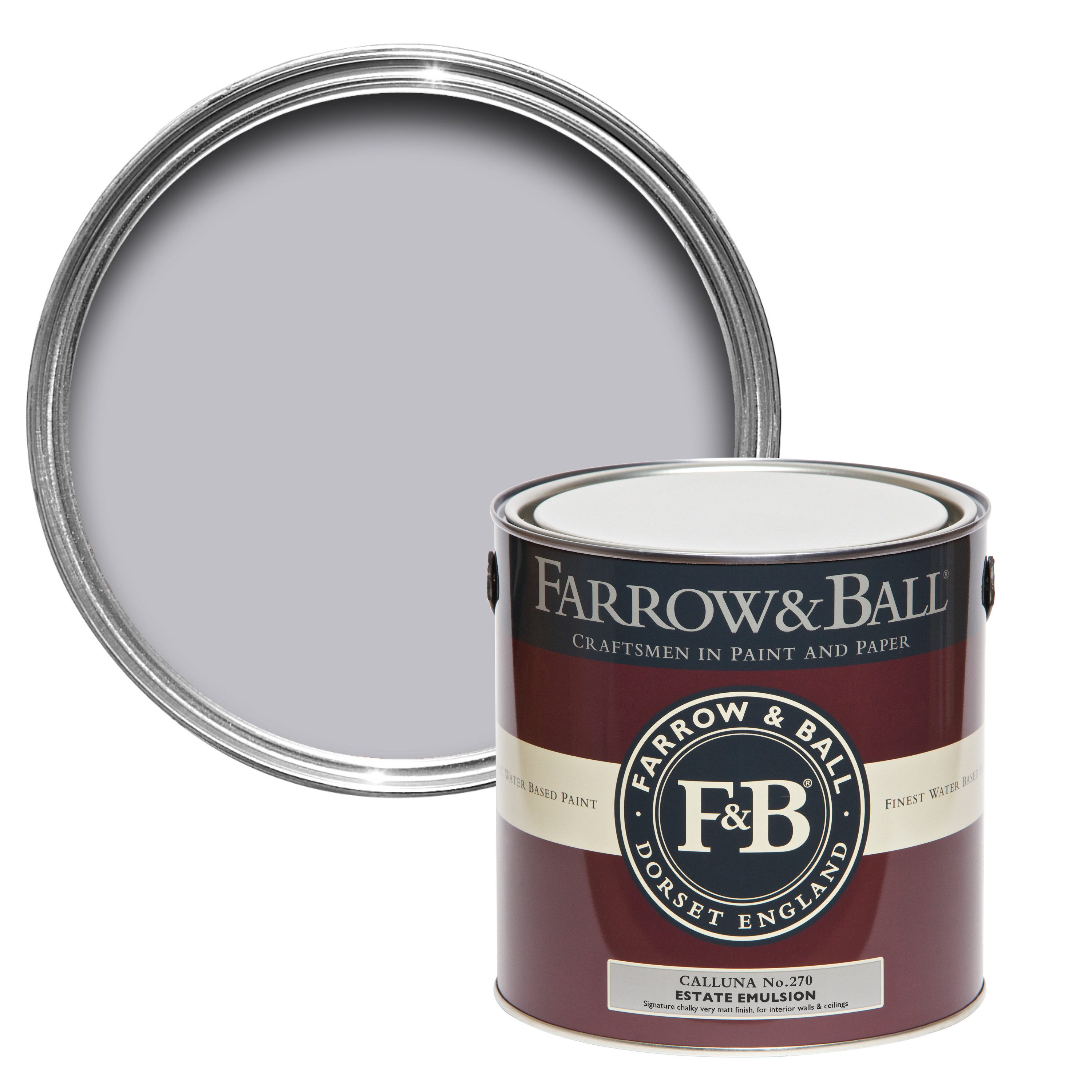 Wandfarbe Farrow and Ball - Calluna 270