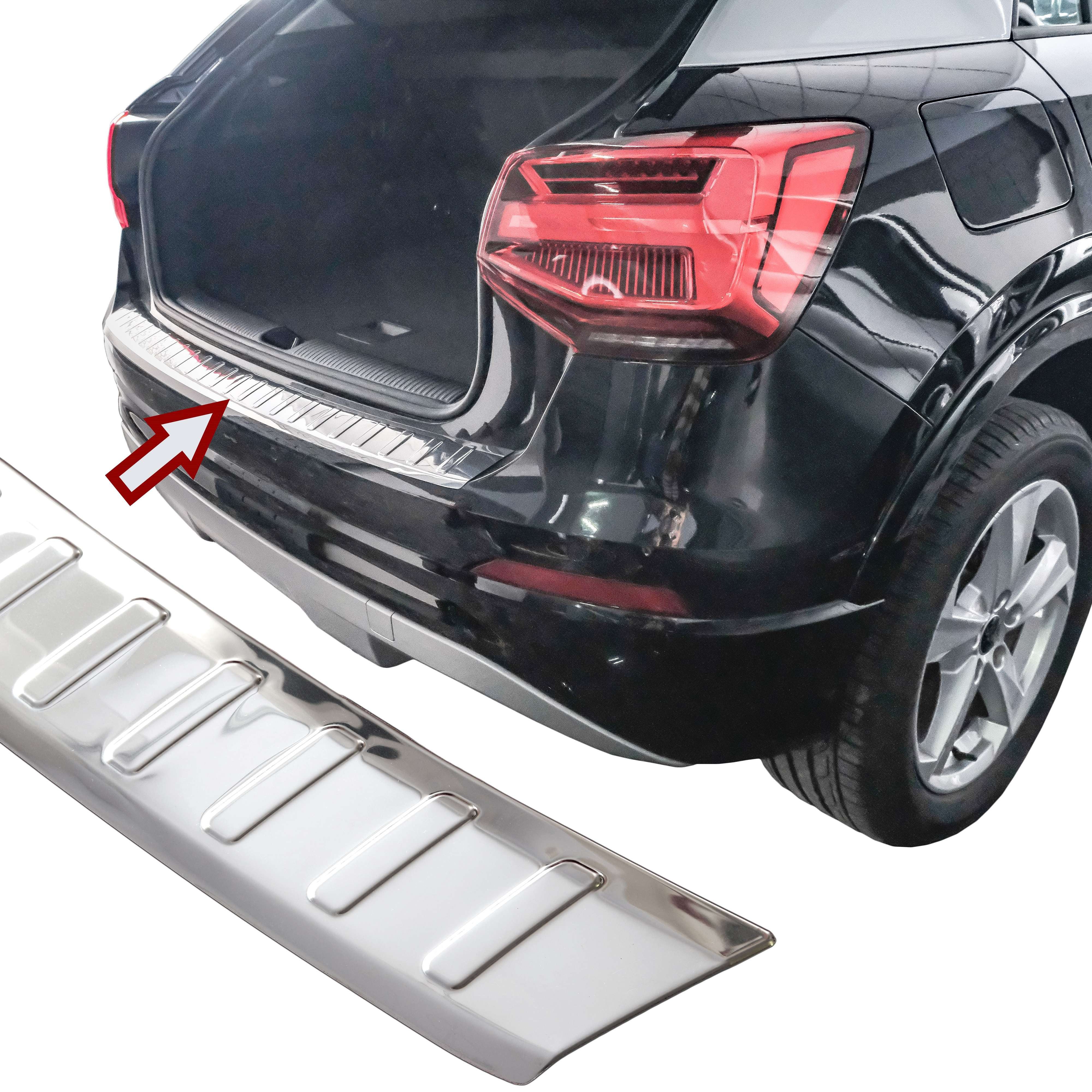Ladekantenschutz für AUDI Q2, TYP GAB, 2016-08/2020 Stoßstangenschutz