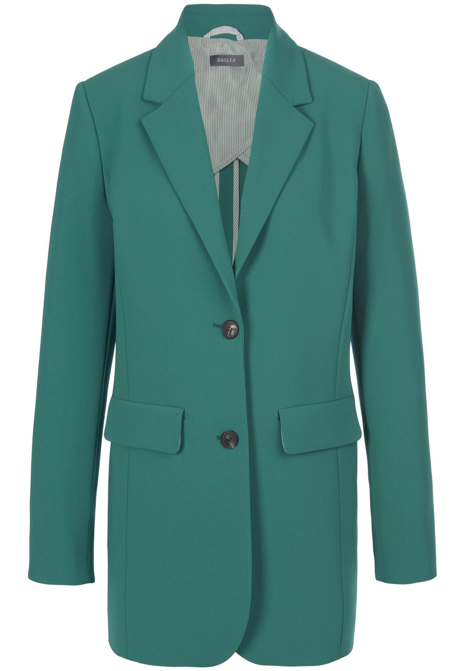 Basler Blazer green mit Design Jackenblazer modernem