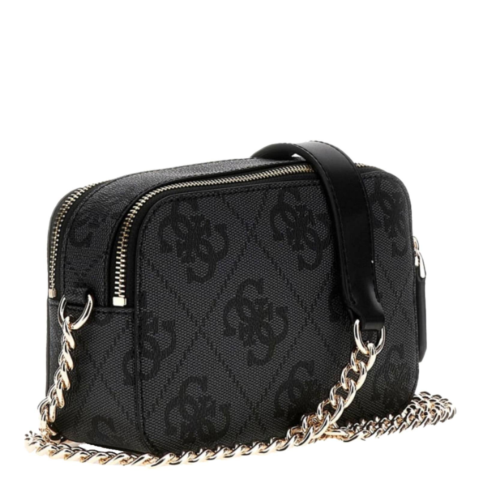 Guess Umhängetasche Noelle II Crossbody Camera Bag coal logo günstig online kaufen