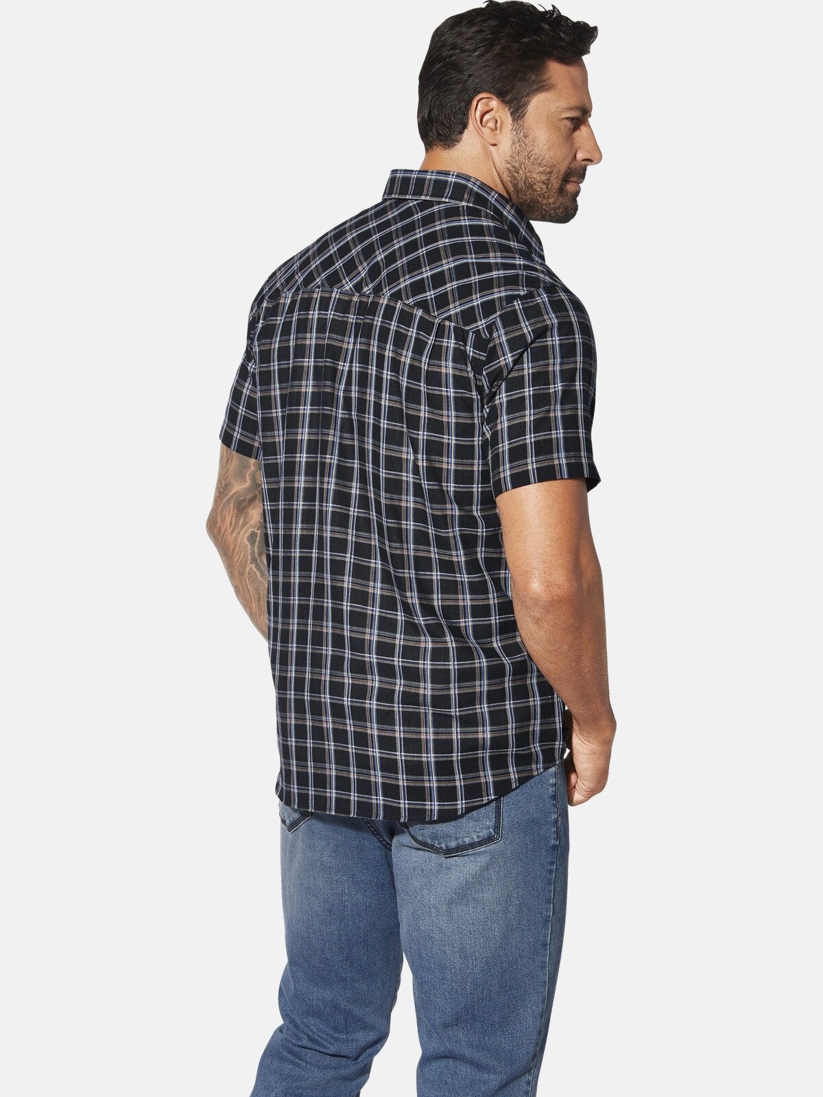 Jan Vanderstorm Kurzarmhemd GJAADE mit Brusttasche günstig online kaufen