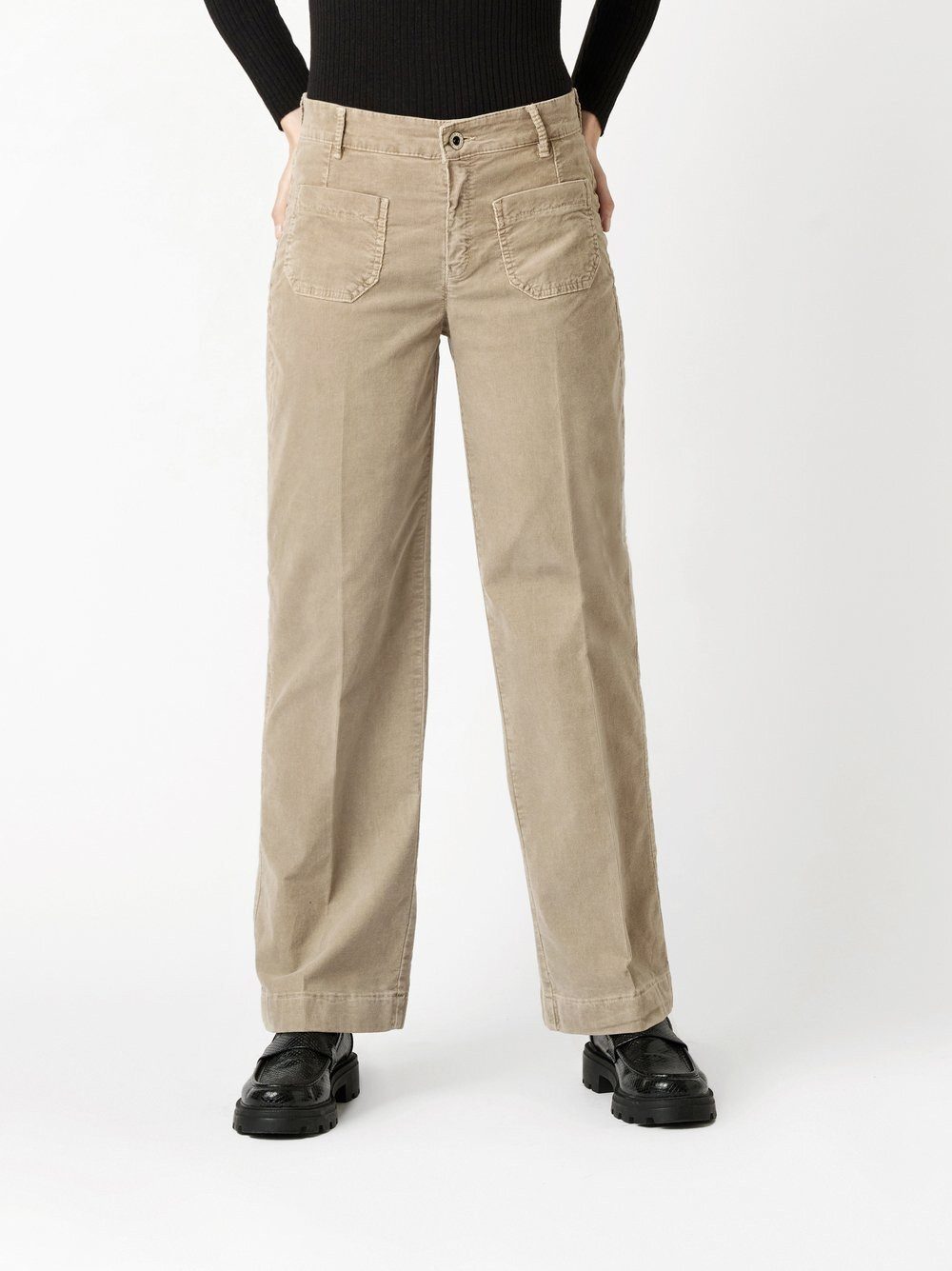 ROSNER Palazzohose Audrey1_085 (1-tlg) aus feinem Cord