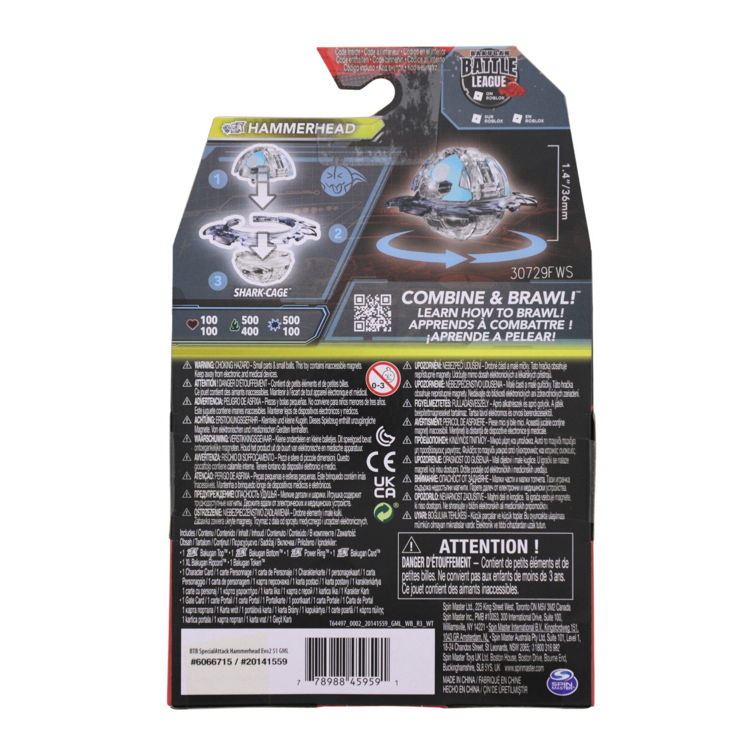 Spinmaster Anziehpuppe Bakugan 3.0 Special Attack günstig online kaufen