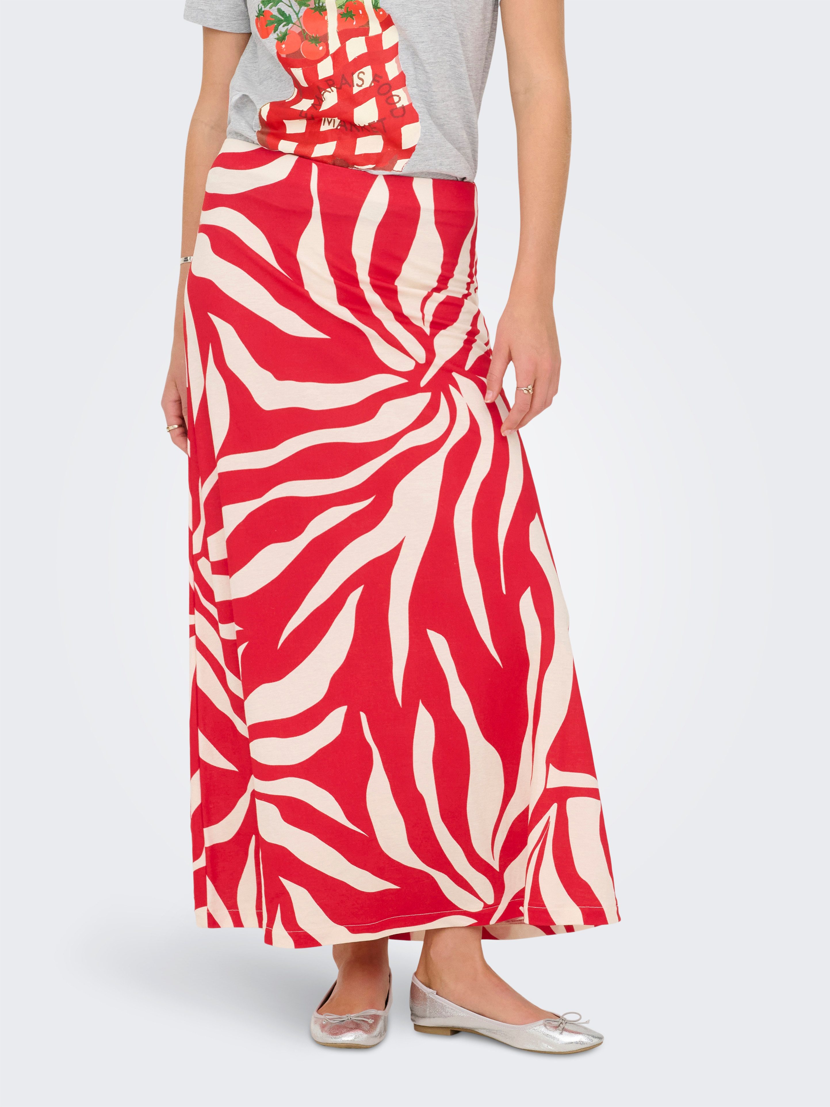 ONLY Maxirock ONLCHIGO SAKURA LONG SKIRT WVN Viskosemischung