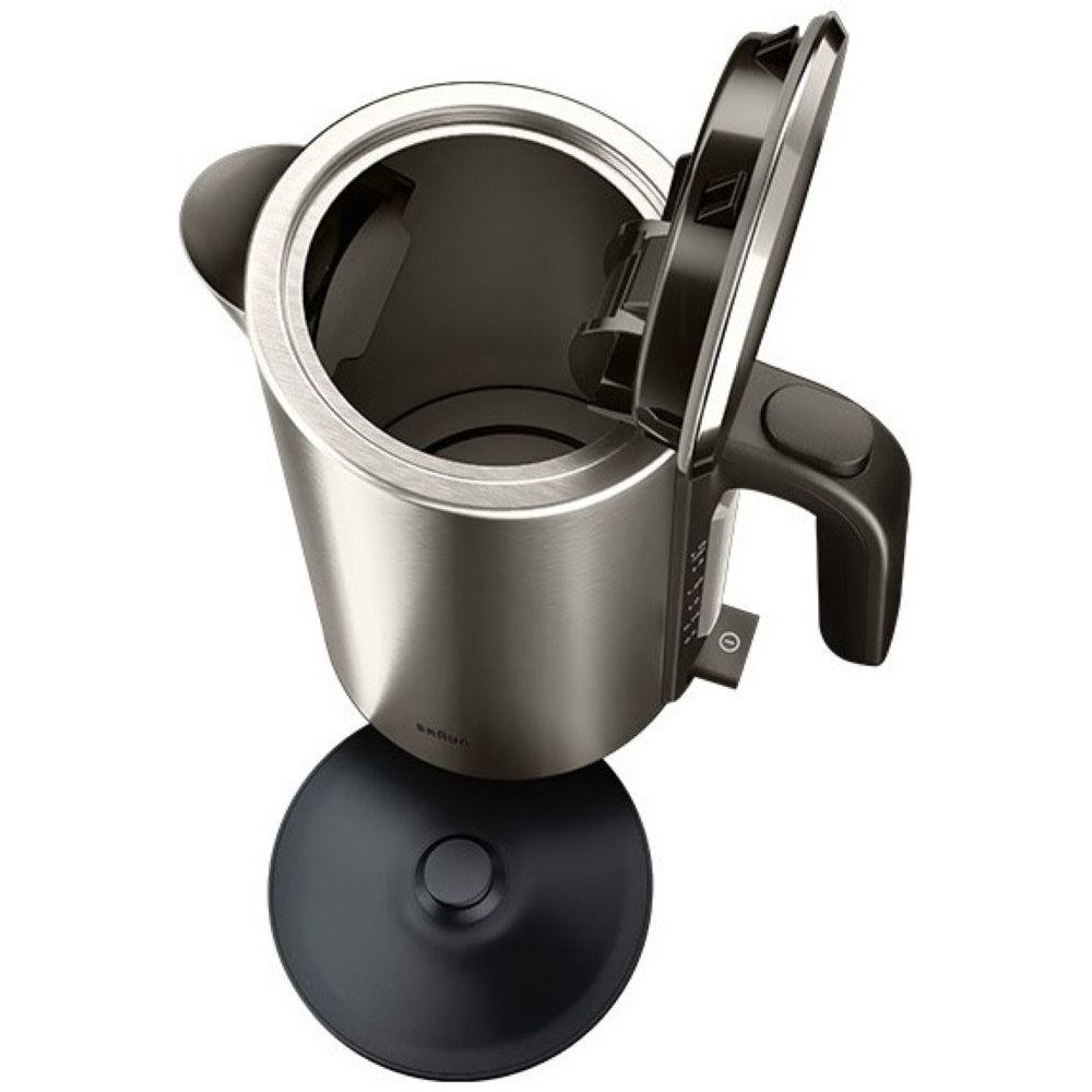 Braun Wasserkocher WK 5205 BK - Wasserkocher - Edelstahl, 1.7 l, 2200 W