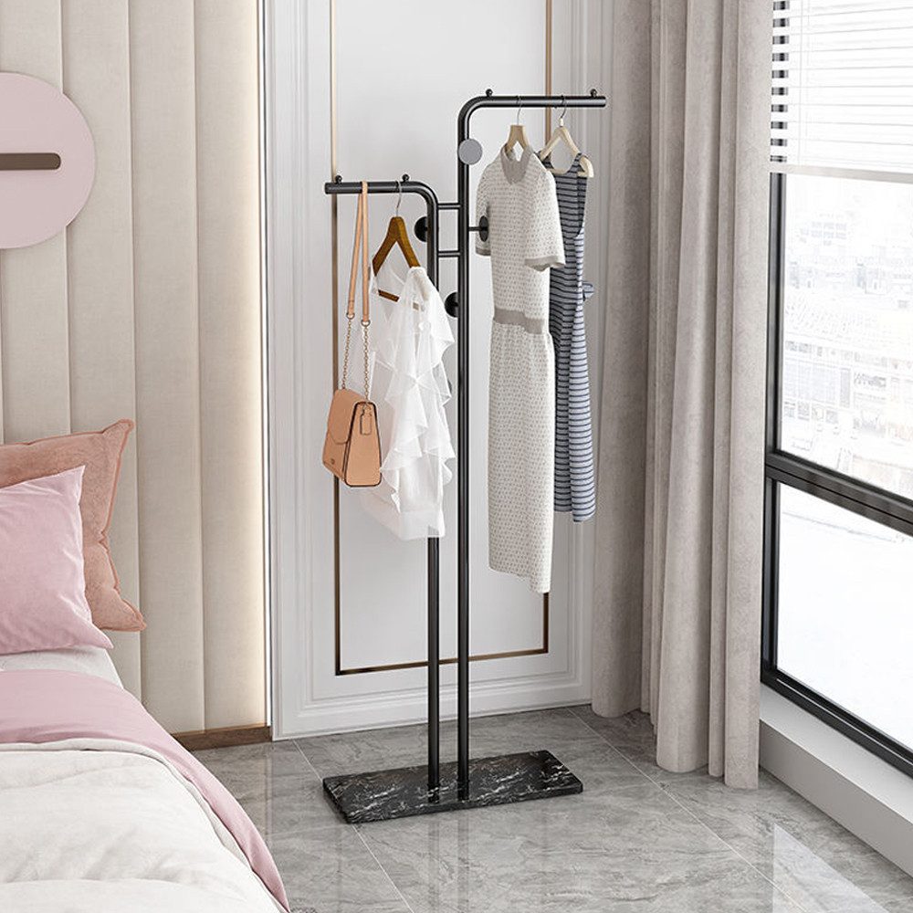 NUODWELL Kleiderständer Garderobenständer Marmor, freistehend Kleiderstände günstig online kaufen