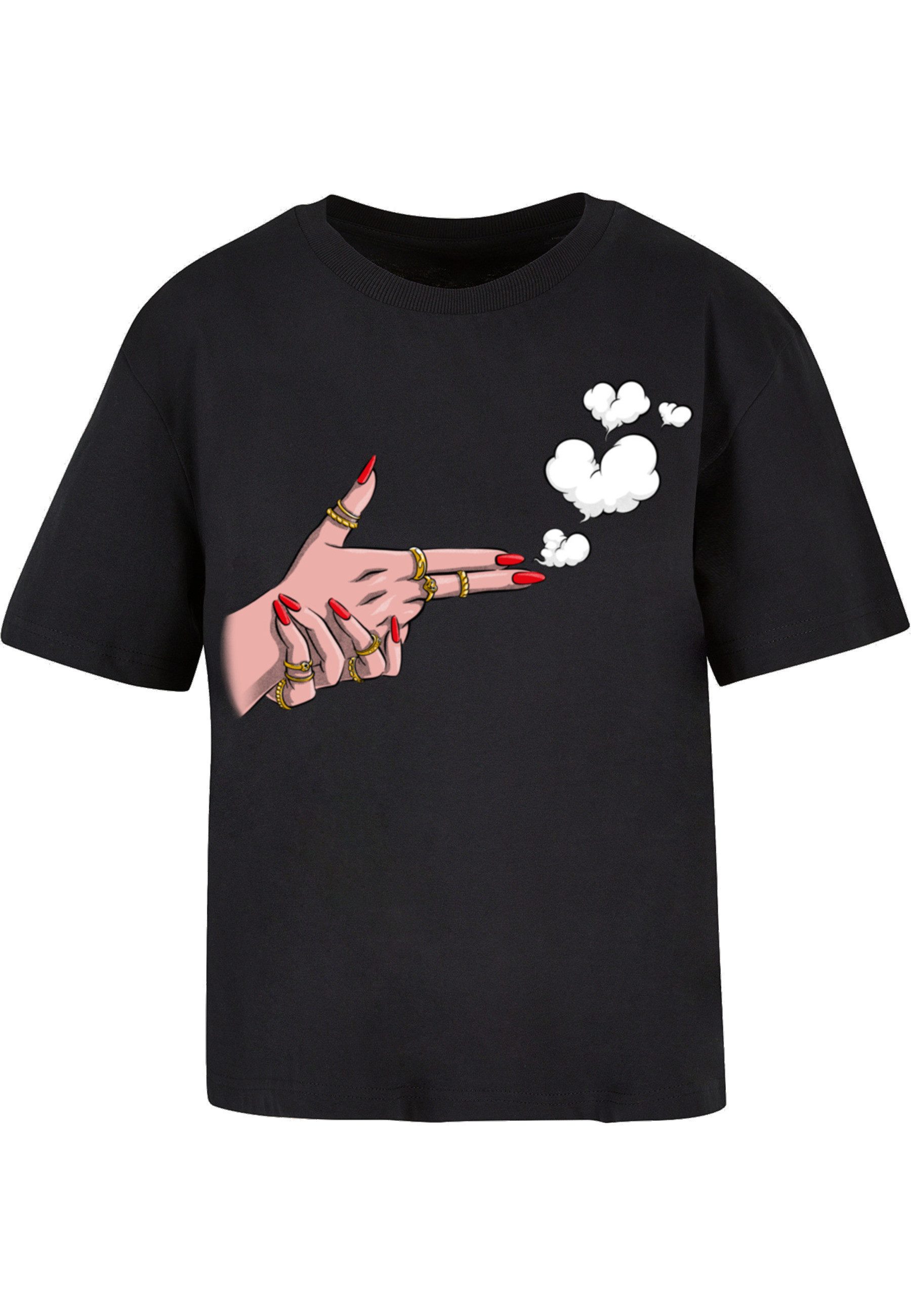 T-Shirt Miss Tee Damen Girl Bang Tee
