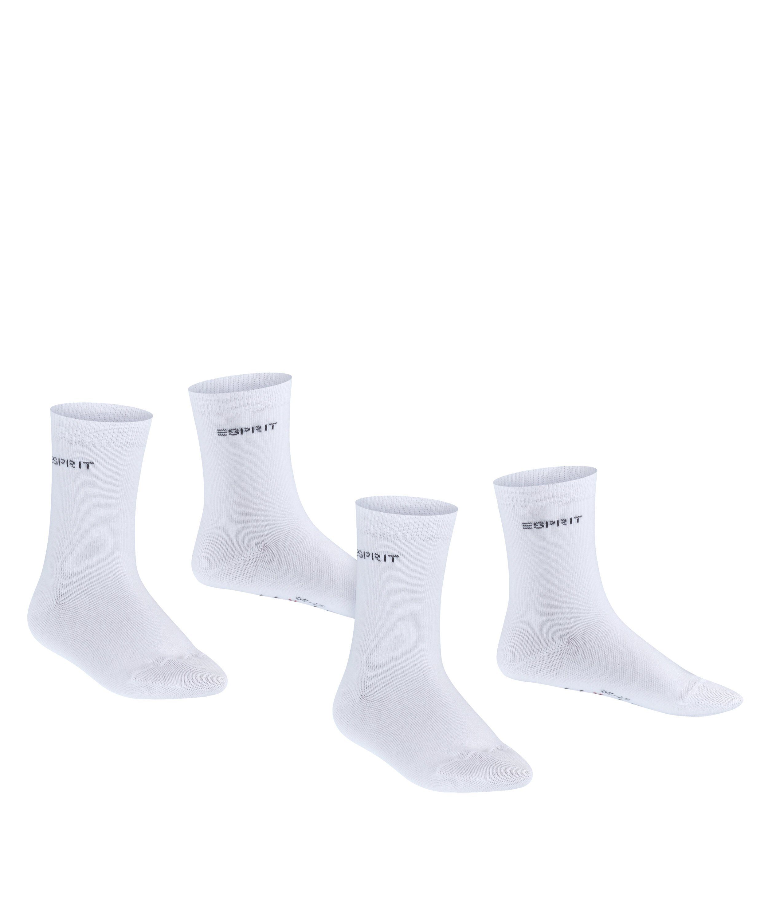 (2010) 2-Pack Socken Logo Esprit (2-Paar) off-white Foot
