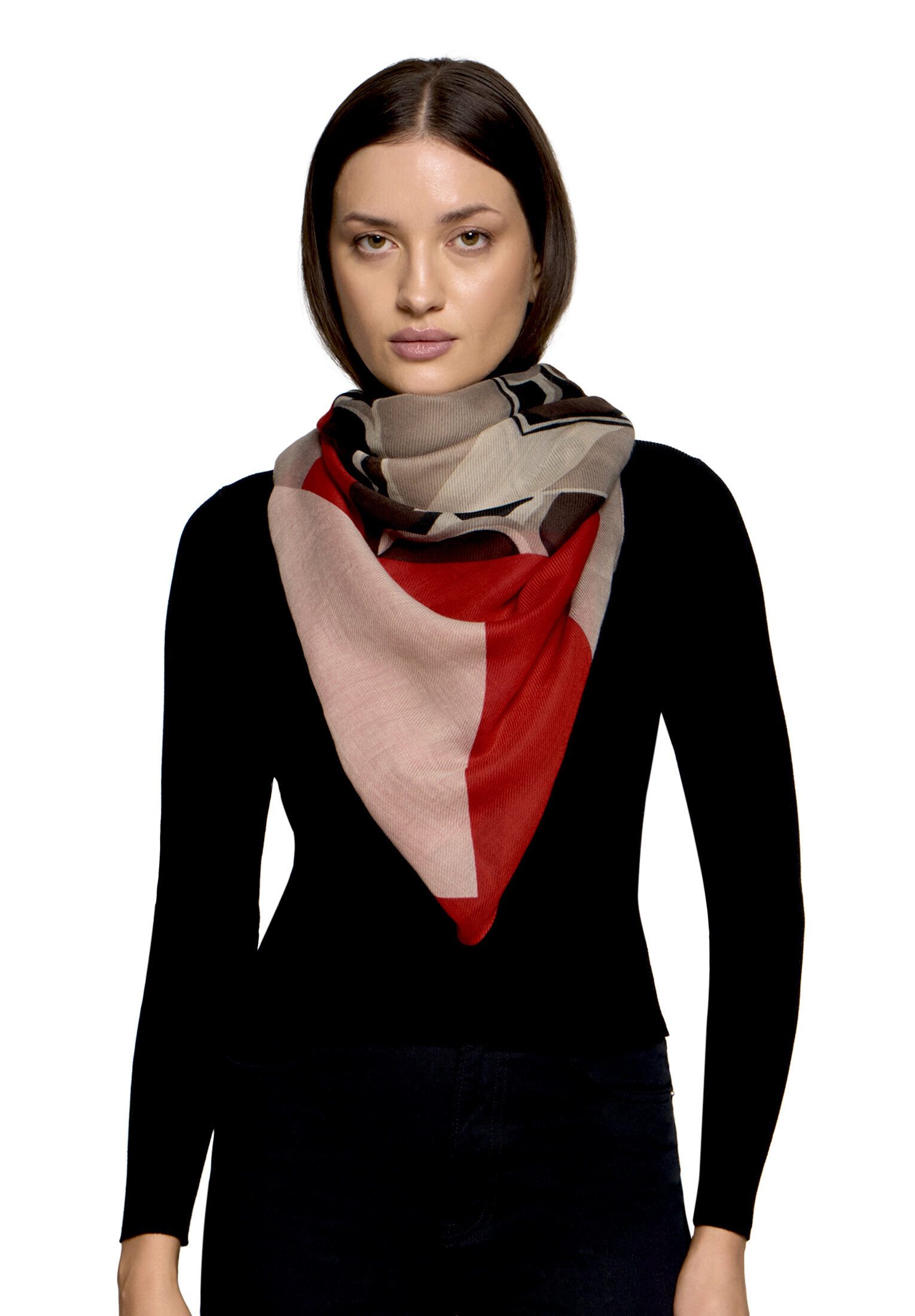 Modetuch Damen mit Aufdruck