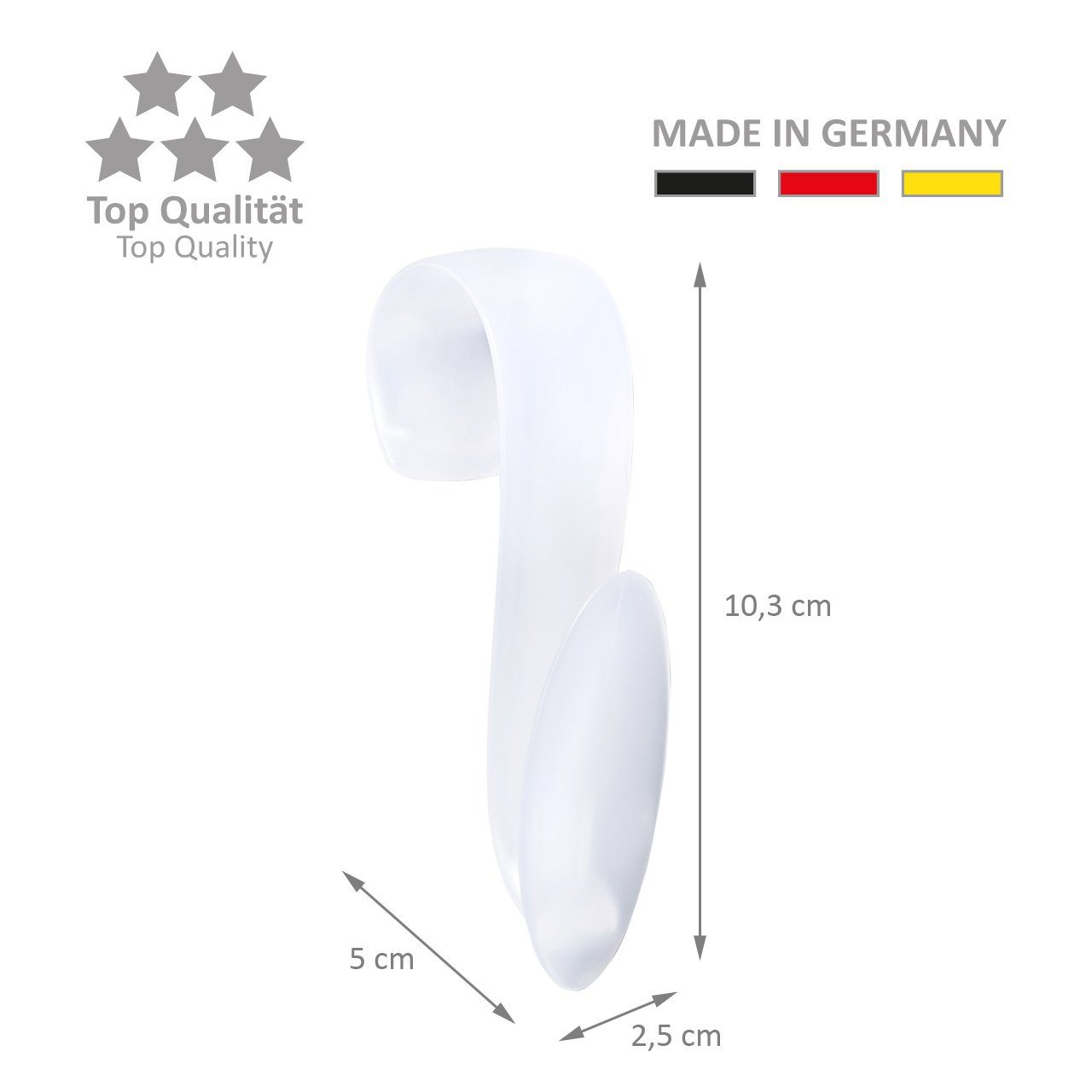 Wellgro Kleiderhaken 12x WELLGRO Rundheizkörperhaken - Top Qualität MADE IN günstig online kaufen