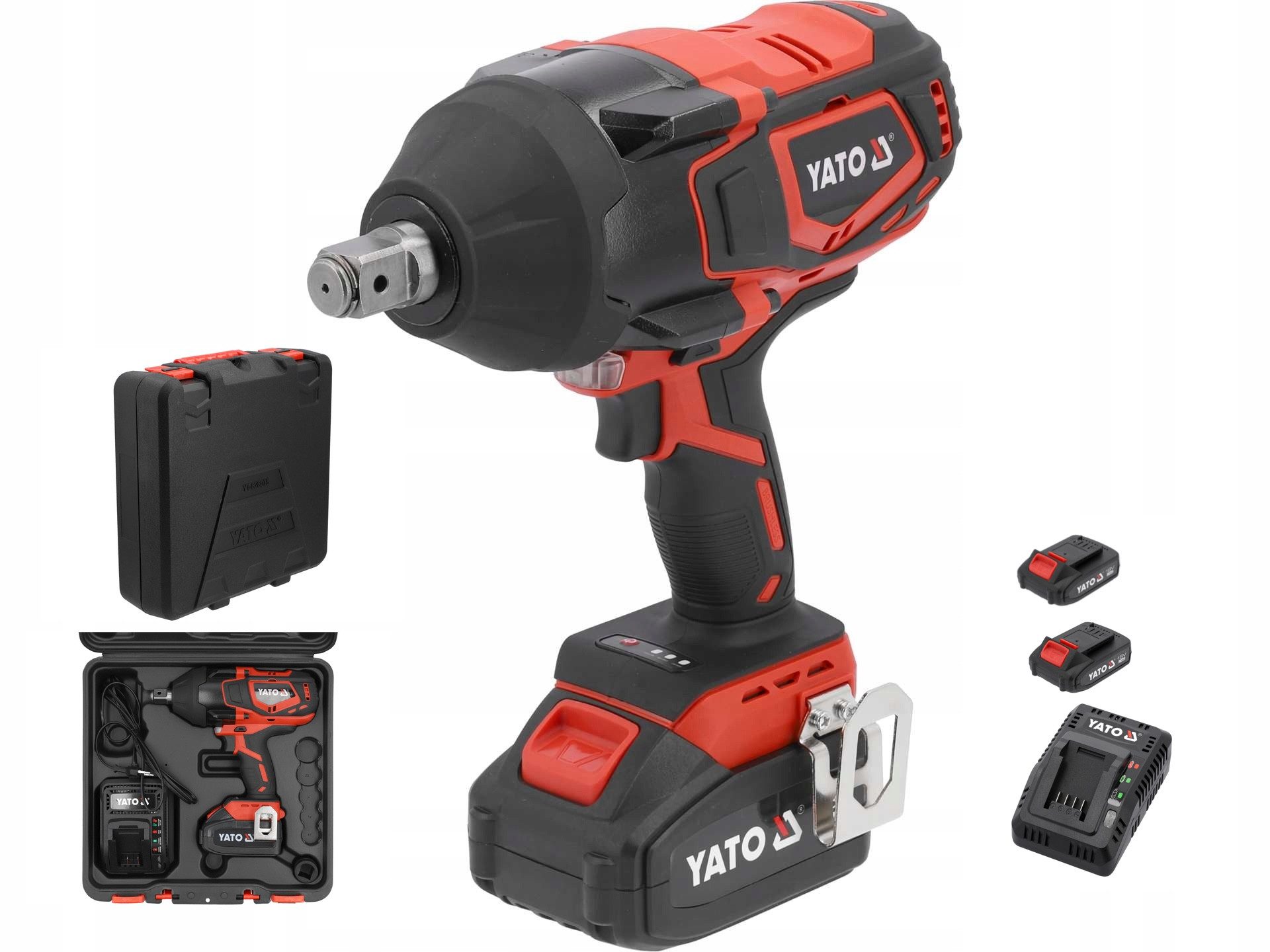 Yato Akku-Schlagschrauber Akku Schlagschrauber 18V, 2000Nm, 1/2" (1xAkku 4A günstig online kaufen