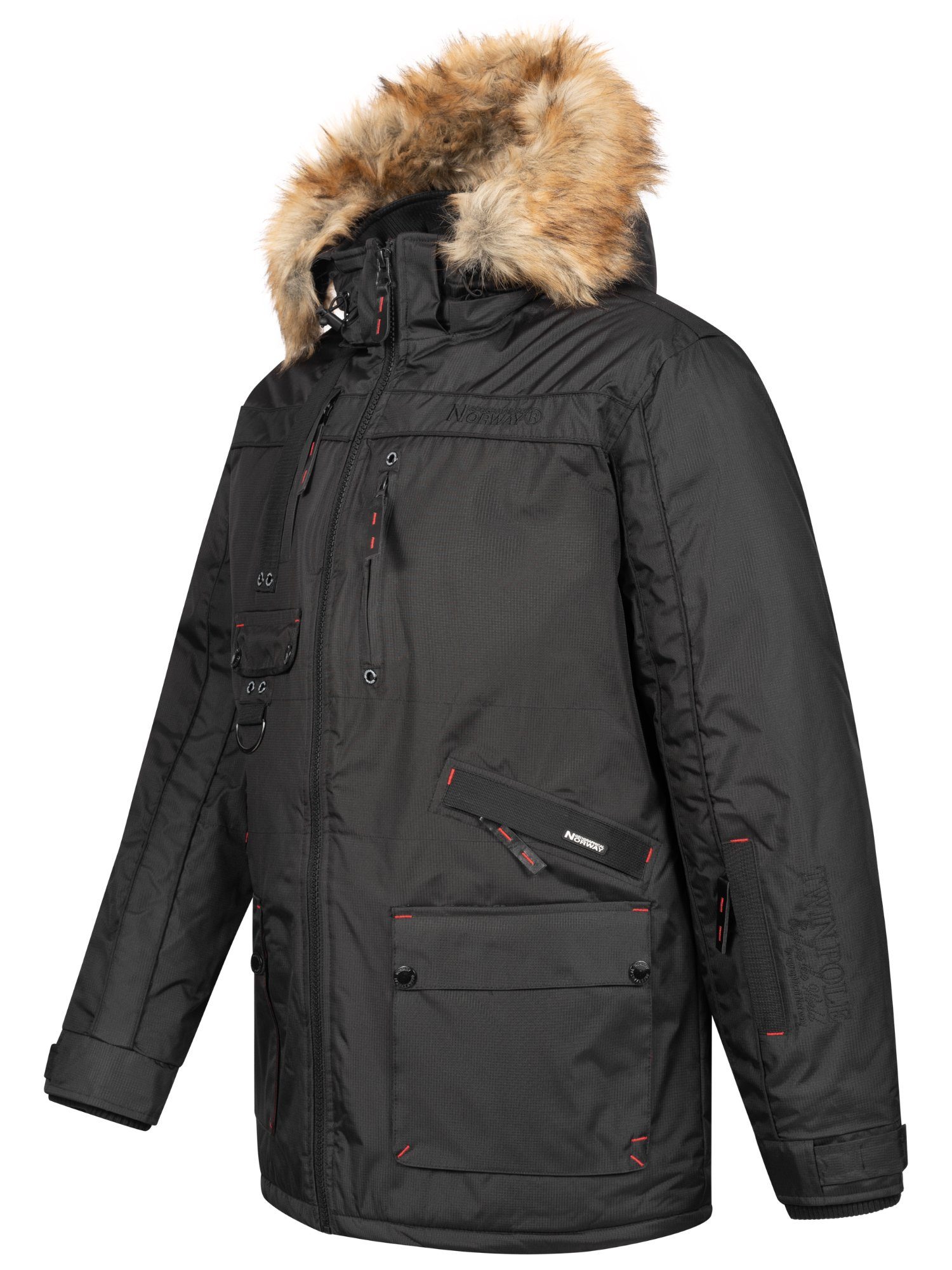 Geographical Norway Winterjacke Herren Winterjacke Parka mit Kapuze H-356 günstig online kaufen