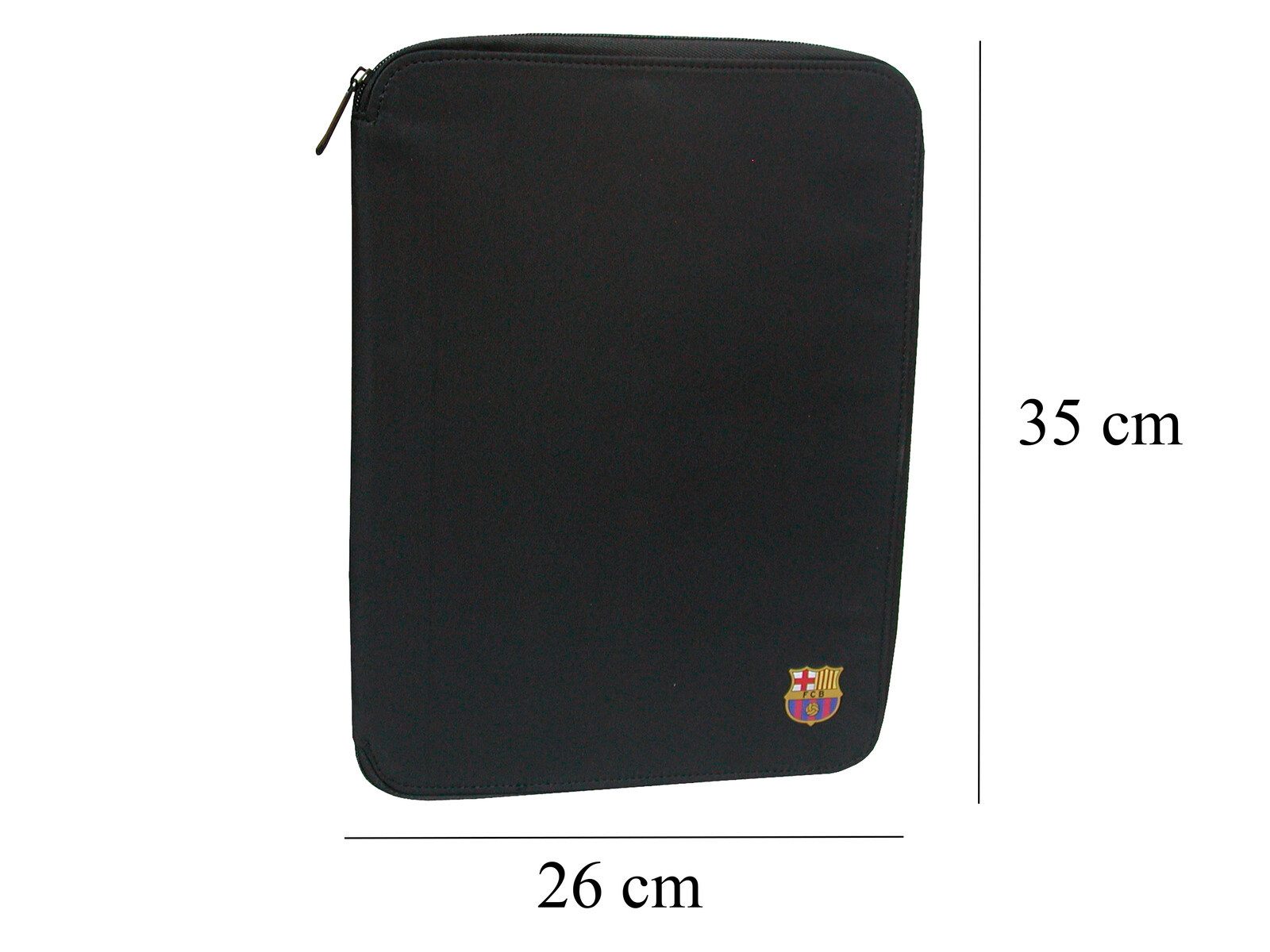 FC Barcelona Organisationsmappe - Dokumentenmappe 35 × 26 cm mit Reißverschluss (1-St)