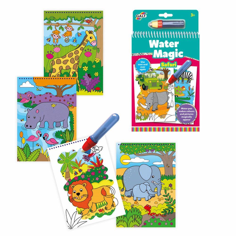 Jumbo Spiele Malvorlage GALT Water Magic Safari