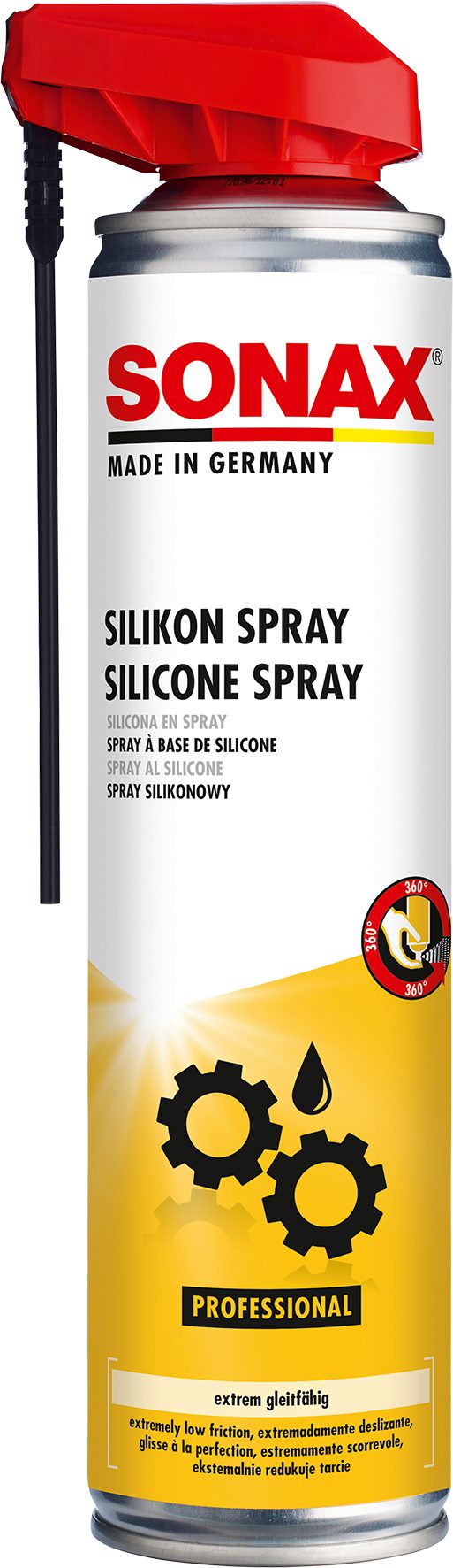 Sonax SONAX PROFESSIONAL SilikonSpray mit EasySpray 400 ml Auto-Reinigungsmittel